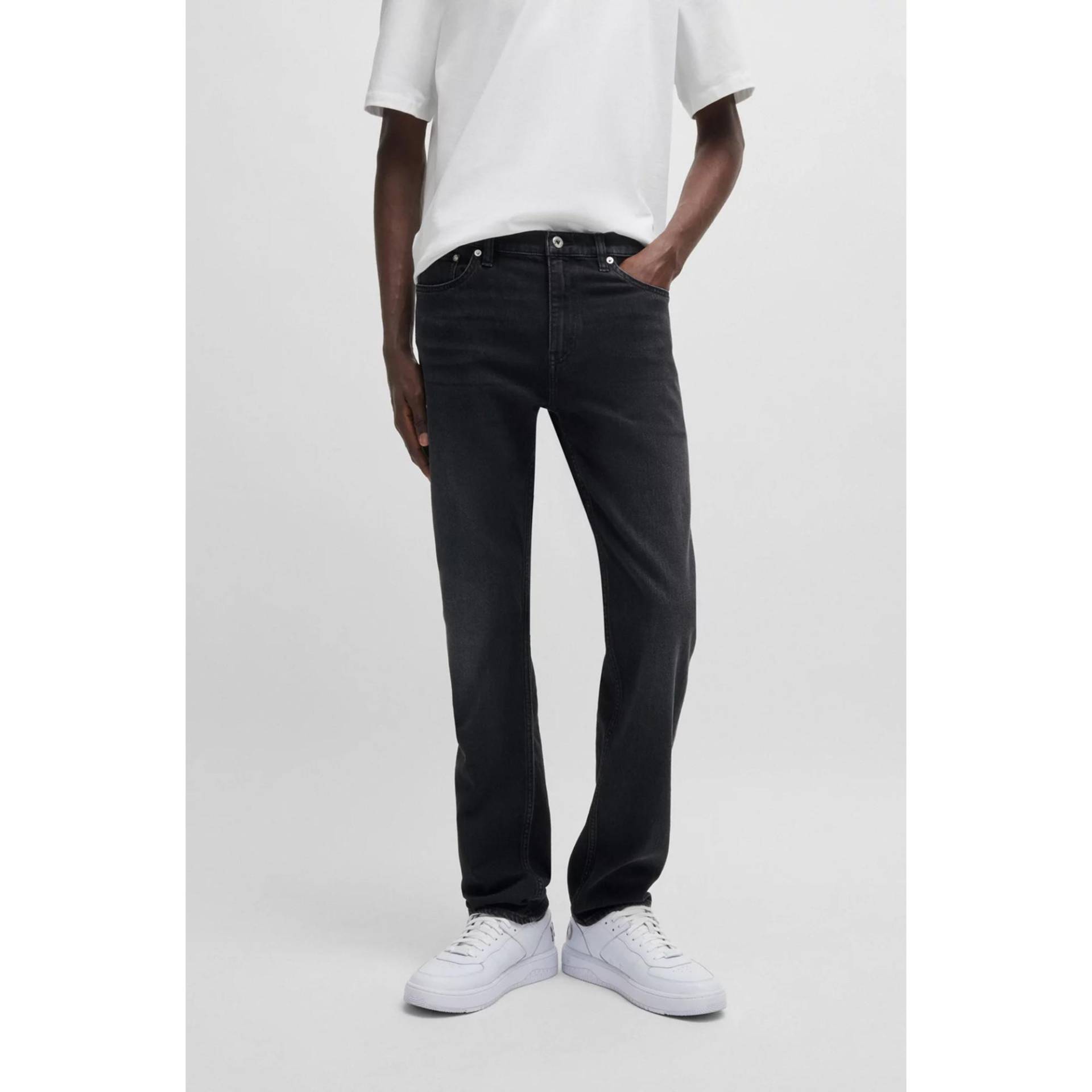 HUGO BLUE - Jeans, Slim Fit, für Herren, Dunkelgrau, Größe W36/L32 von HUGO BLUE