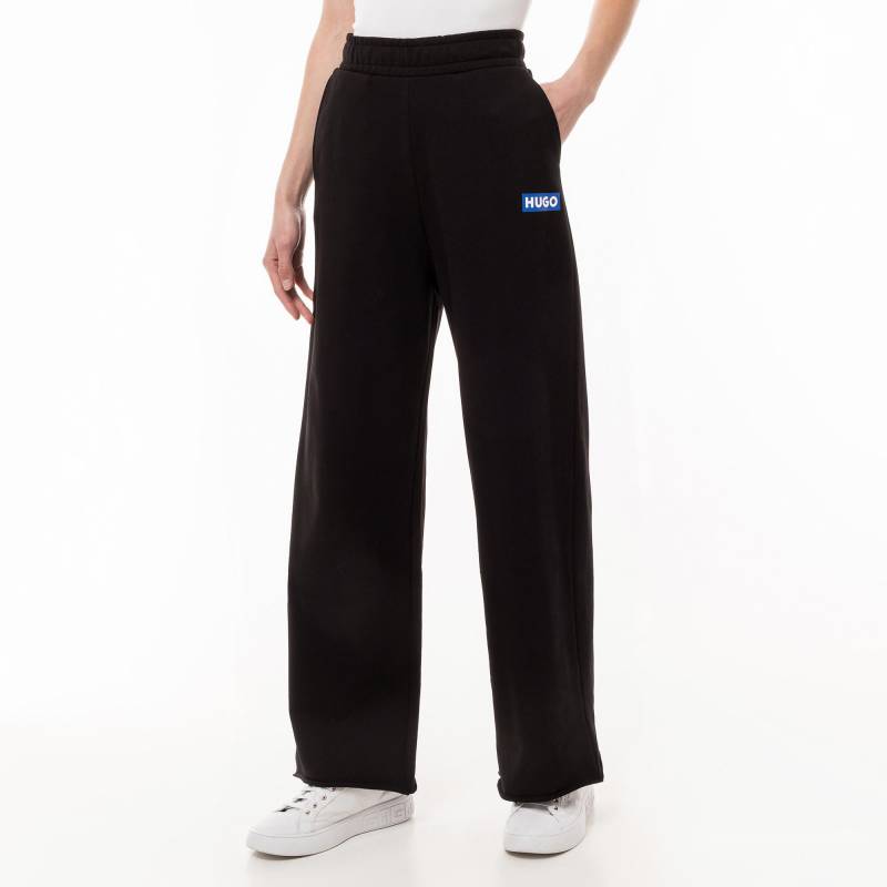 Jogginghose Mit Bündchen Damen Black S von HUGO BLUE