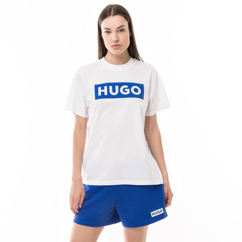 HUGO BLUE - T-Shirt, für Damen, Weiss, Größe S von HUGO BLUE