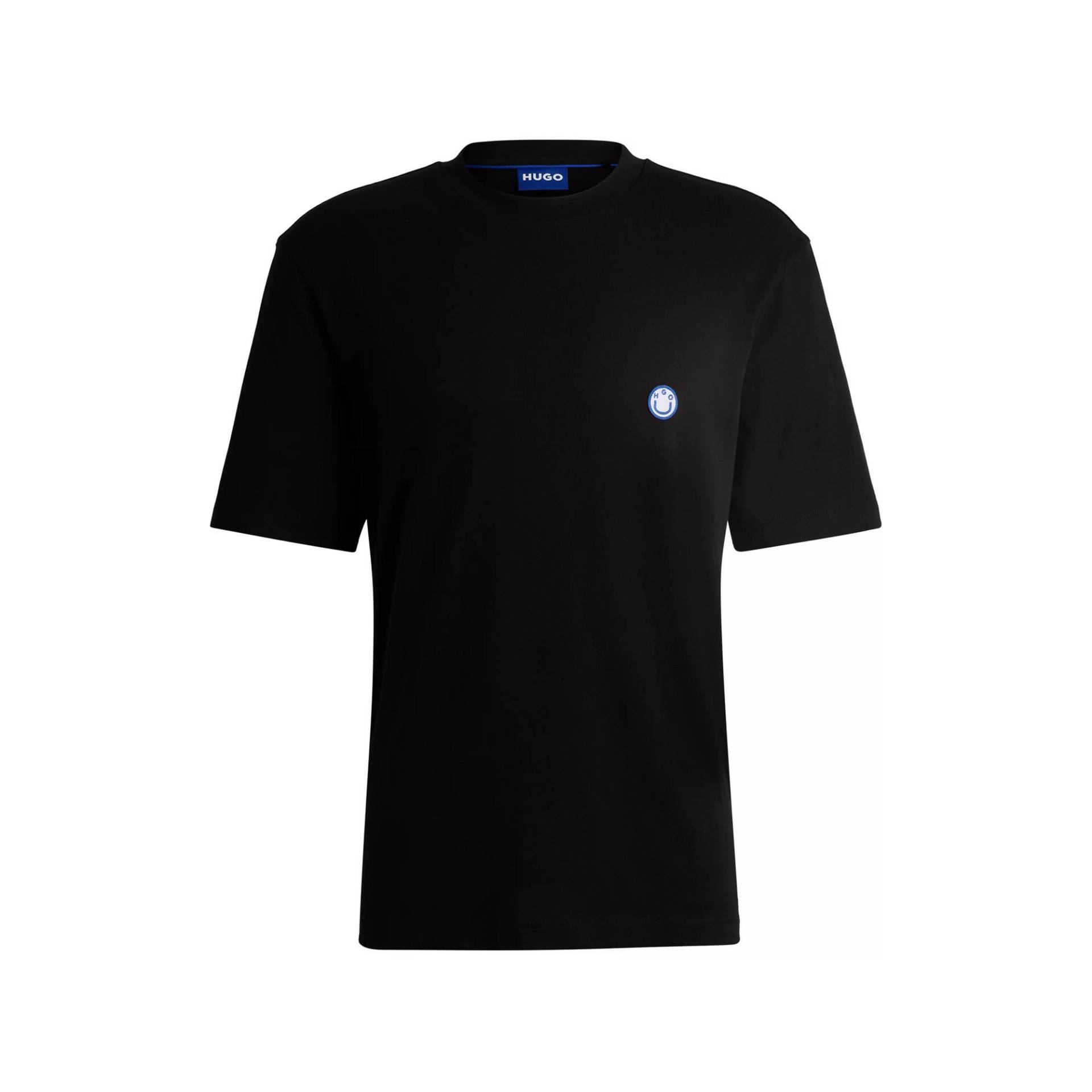 T-shirt Herren Black L von HUGO BLUE