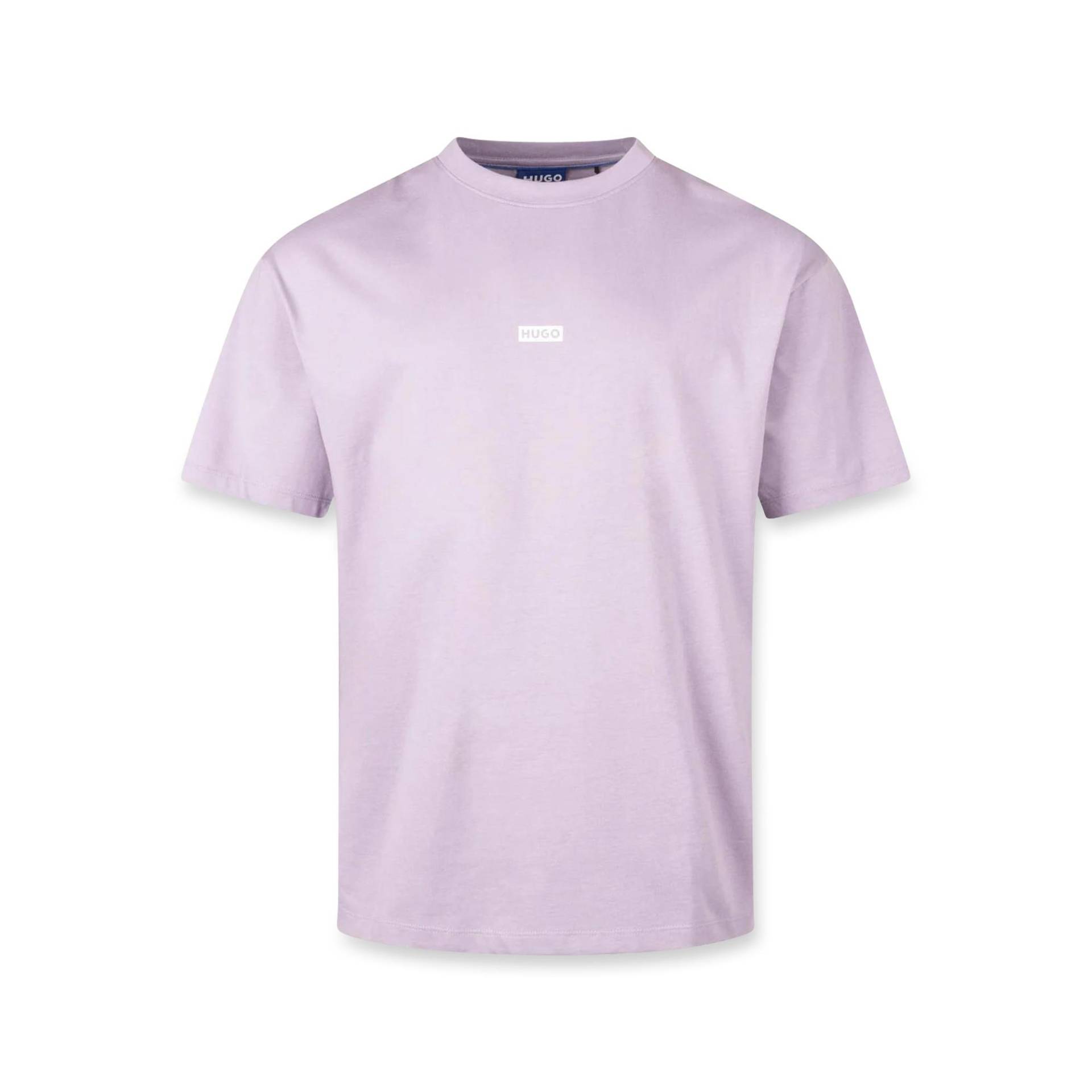 T-shirt Herren Violett L von HUGO BLUE