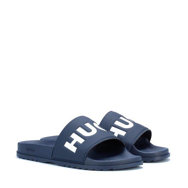 Badesandalen Herren Dunkelblau 40 von HUGO BOSS