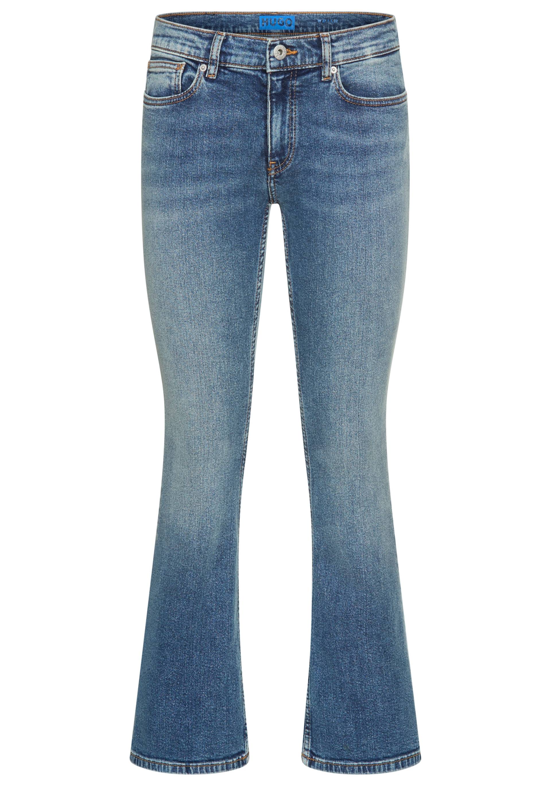 HUGO Blue Bootcut-Jeans »Getti_B«, Ausgestelltes Bein, elastisches Denim HUGO Blue Bootcut-Jeans »Getti_B«, Ausgestelltes Bein, elastisches Denim von HUGO Blue