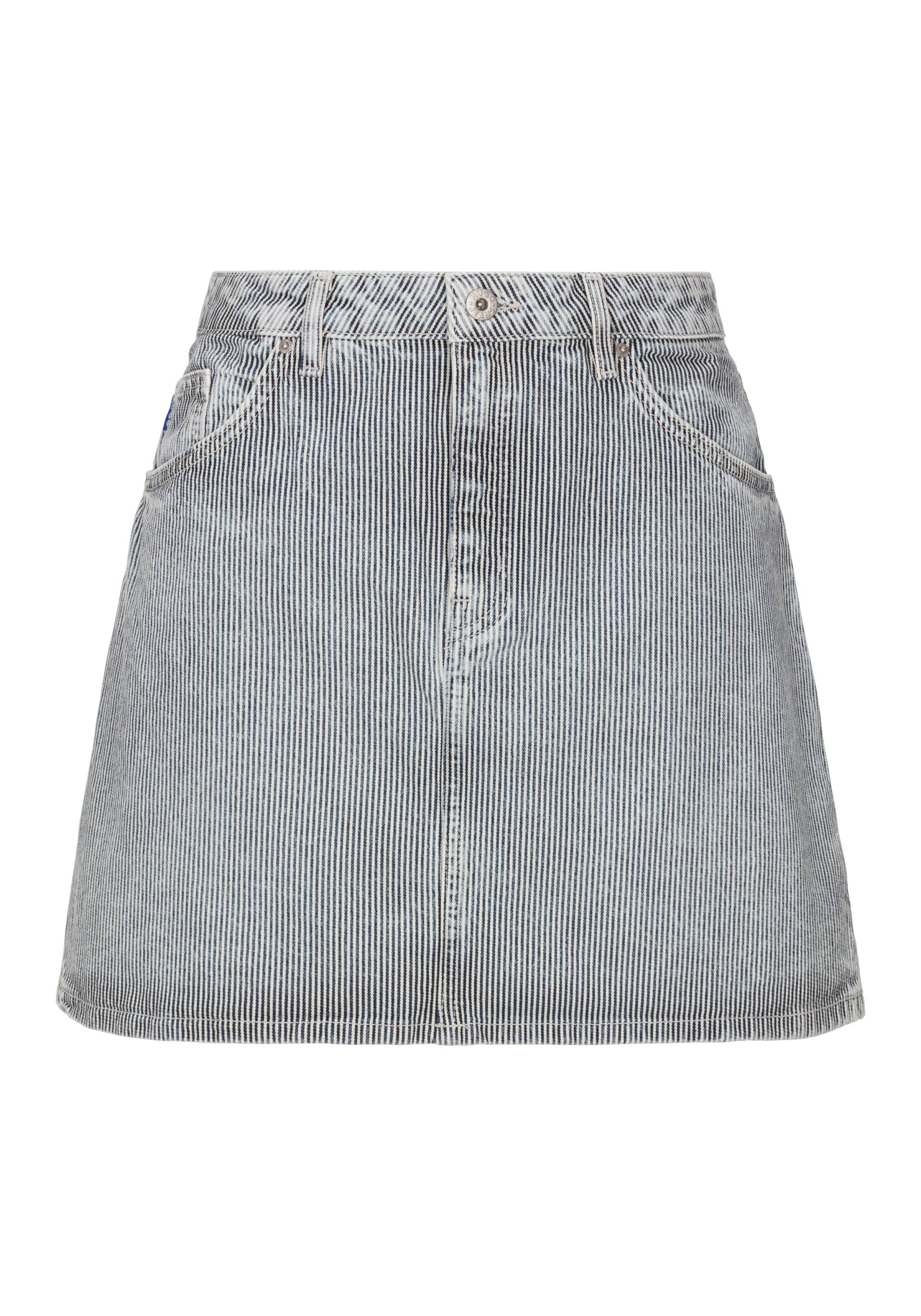 HUGO Blue Jeansrock »Gami_5_B«, mit Loop-Detail HUGO Blue Jeansrock »Gami_5_B«, mit Loop-Detail von HUGO Blue