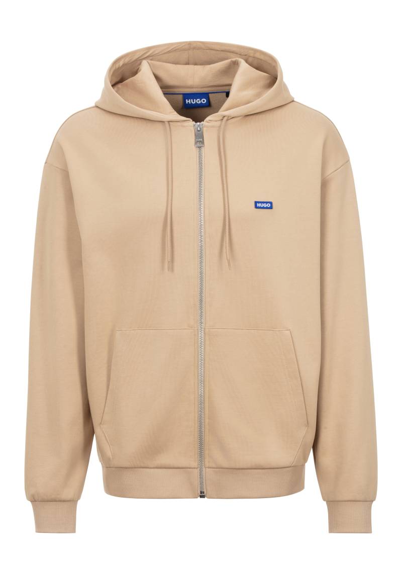 HUGO Blue Kapuzensweatjacke »Nadarasi«, mit Logo-Badge von HUGO Blue