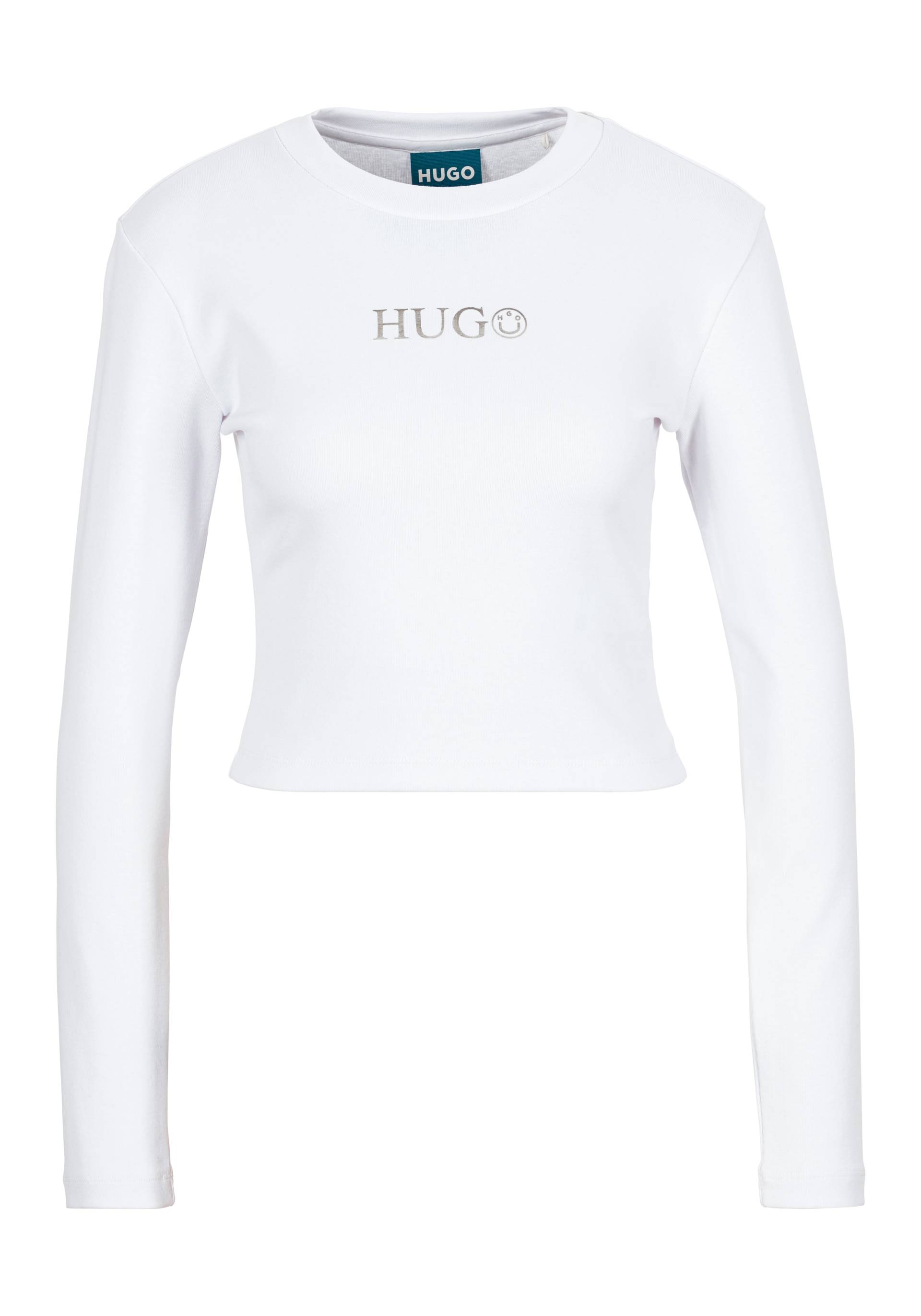 HUGO Blue Langarmshirt »Della_B«, mit Rundhalsausschnitt von HUGO Blue