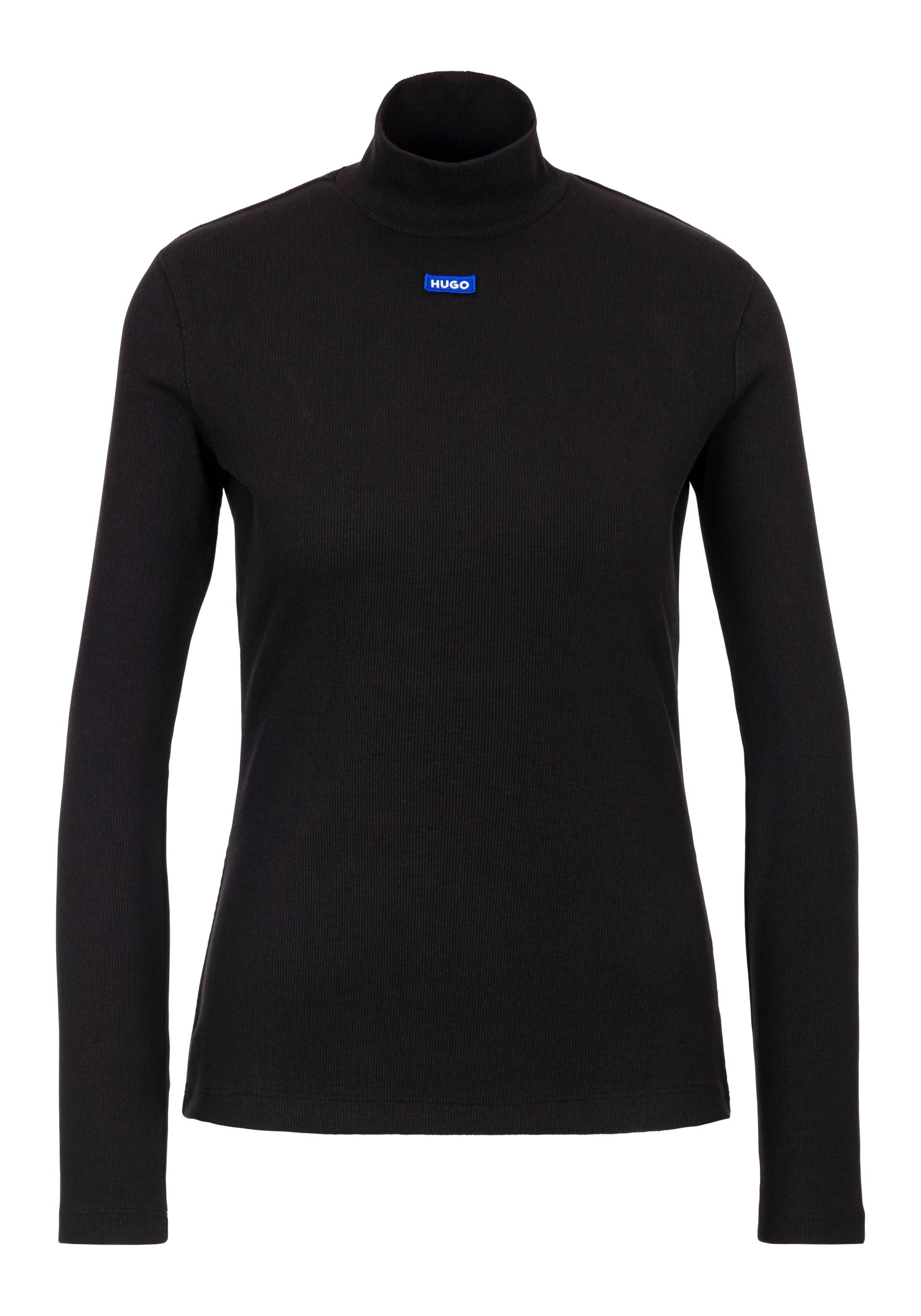 HUGO Blue Longsleeve, mit Stehkragen von HUGO Blue