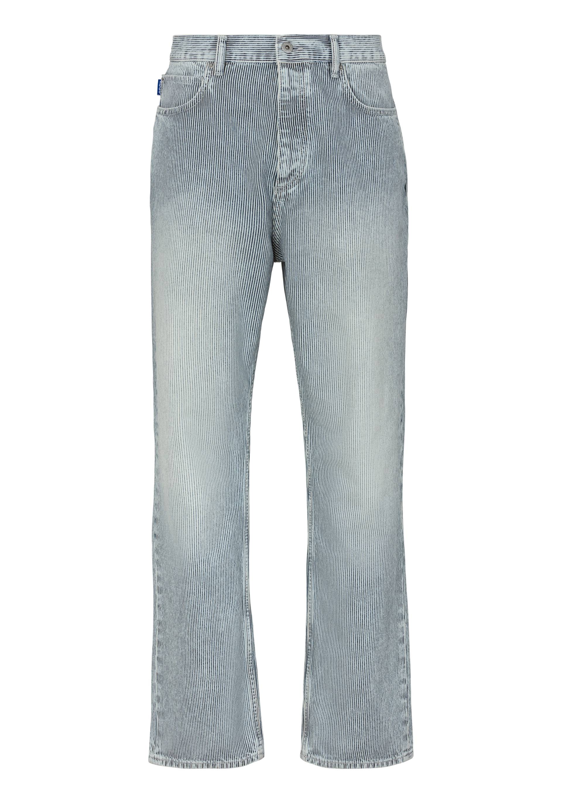 HUGO Blue Loose-fit-Jeans »Nate«, in heller Waschung HUGO Blue Loose-fit-Jeans »Nate«, in heller Waschung von HUGO Blue