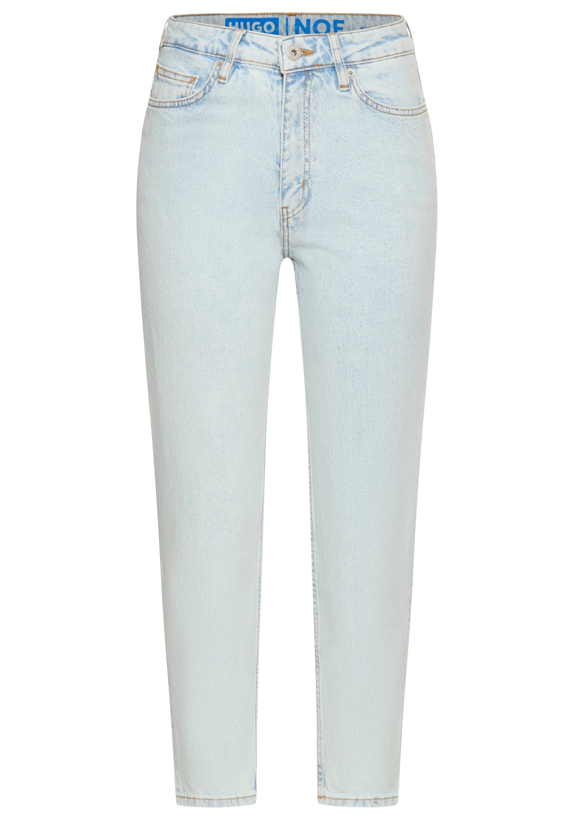 HUGO Blue Mom-Jeans »Noe_B«, Straight Fit Jeans mit hoher Leibhöhe von HUGO Blue