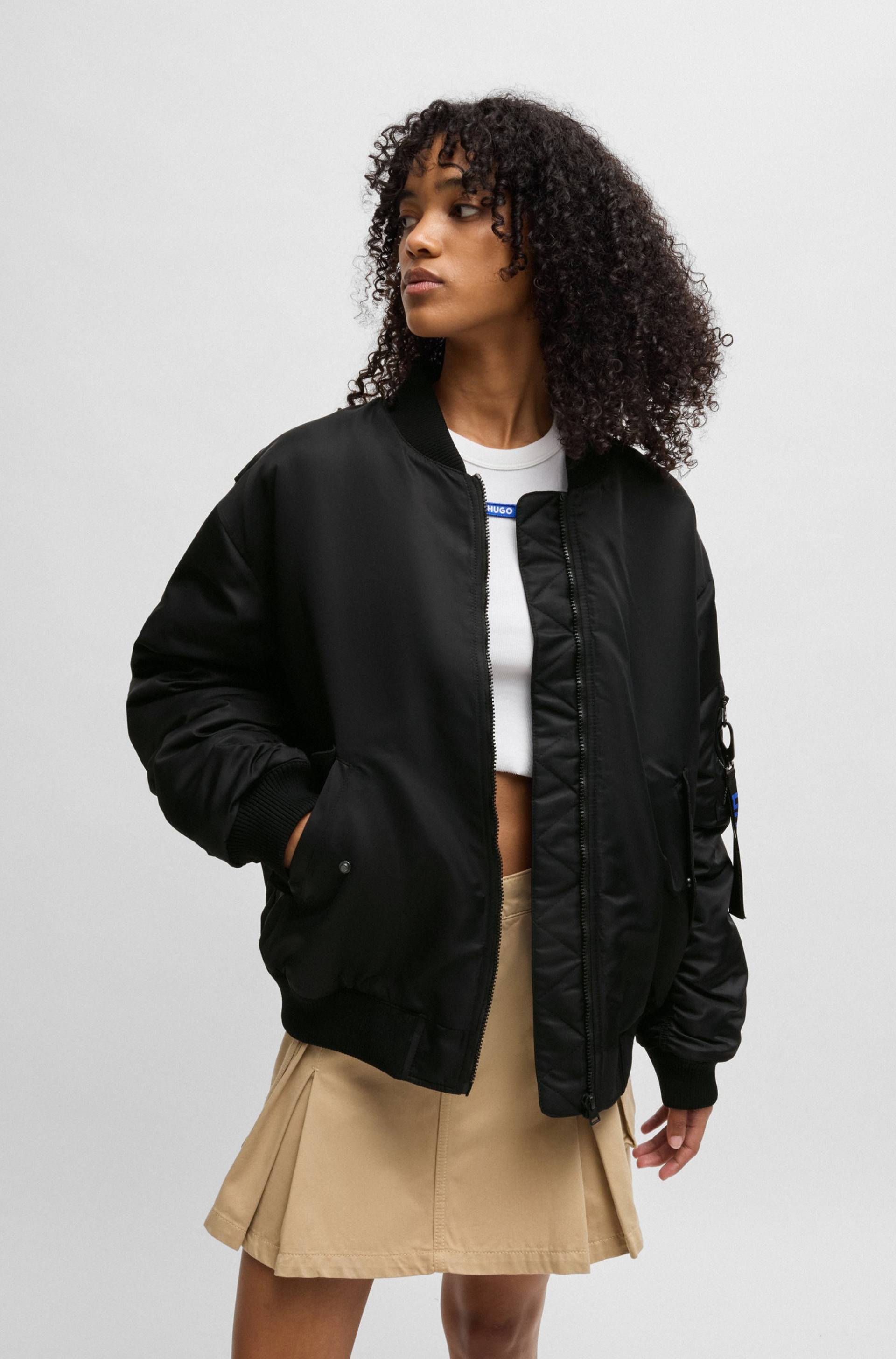 HUGO Blue Outdoorjacke »Falorri-1_B«, in Moiré Optik HUGO Blue Outdoorjacke »Falorri-1_B«, in Moiré Optik von HUGO Blue
