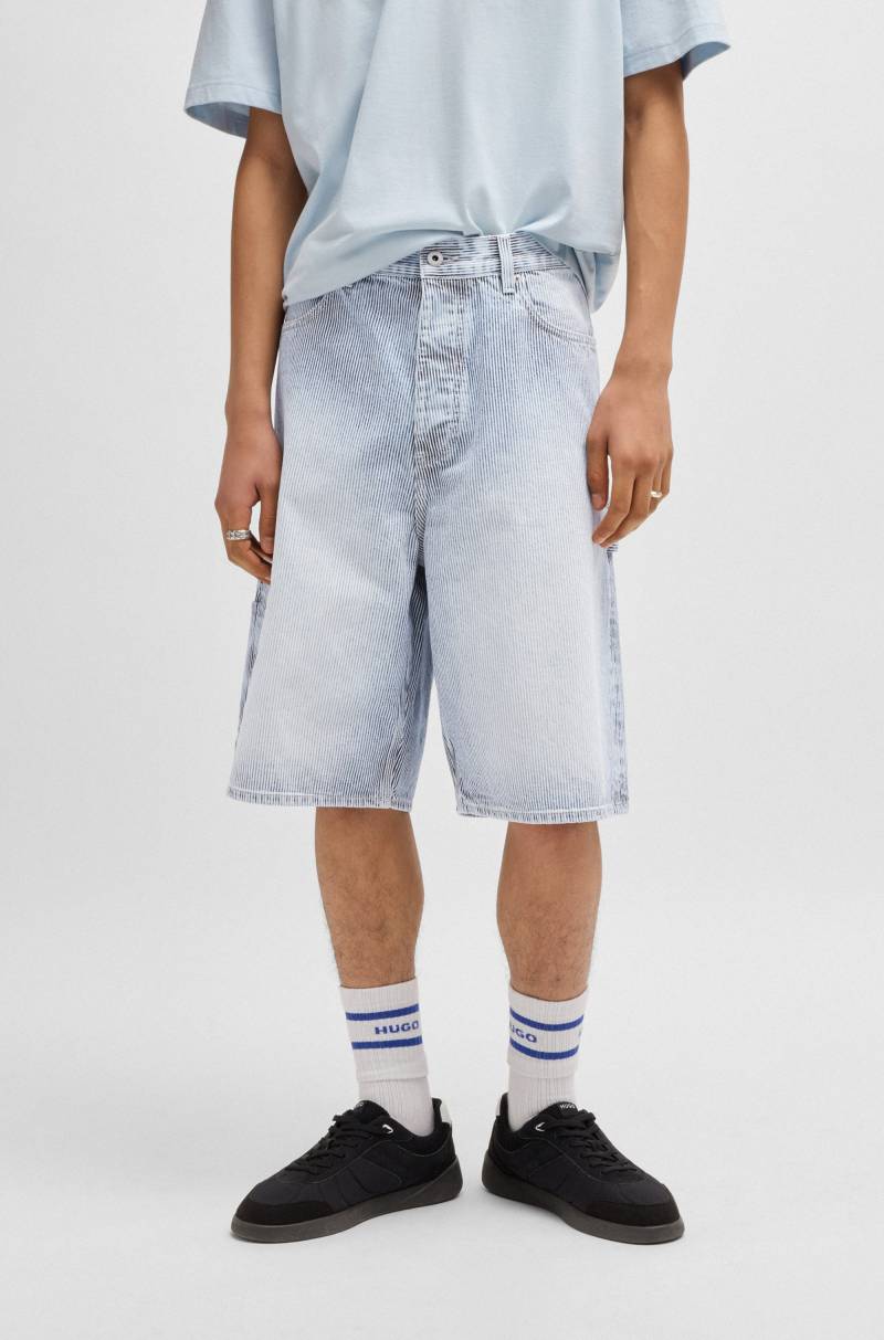 HUGO Blue Shorts »Aman«, mit kontrastfarbenen Details von HUGO Blue