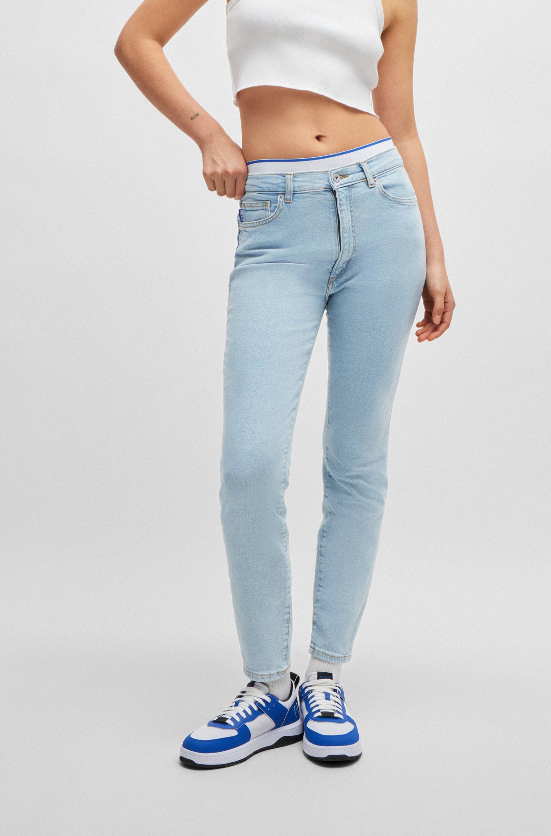HUGO Blue Skinny-fit-Jeans »Malu«, Skinny Fit mit mittlerer Leibhöhe HUGO Blue Skinny-fit-Jeans »Malu«, Skinny Fit mit mittlerer Leibhöhe von HUGO Blue