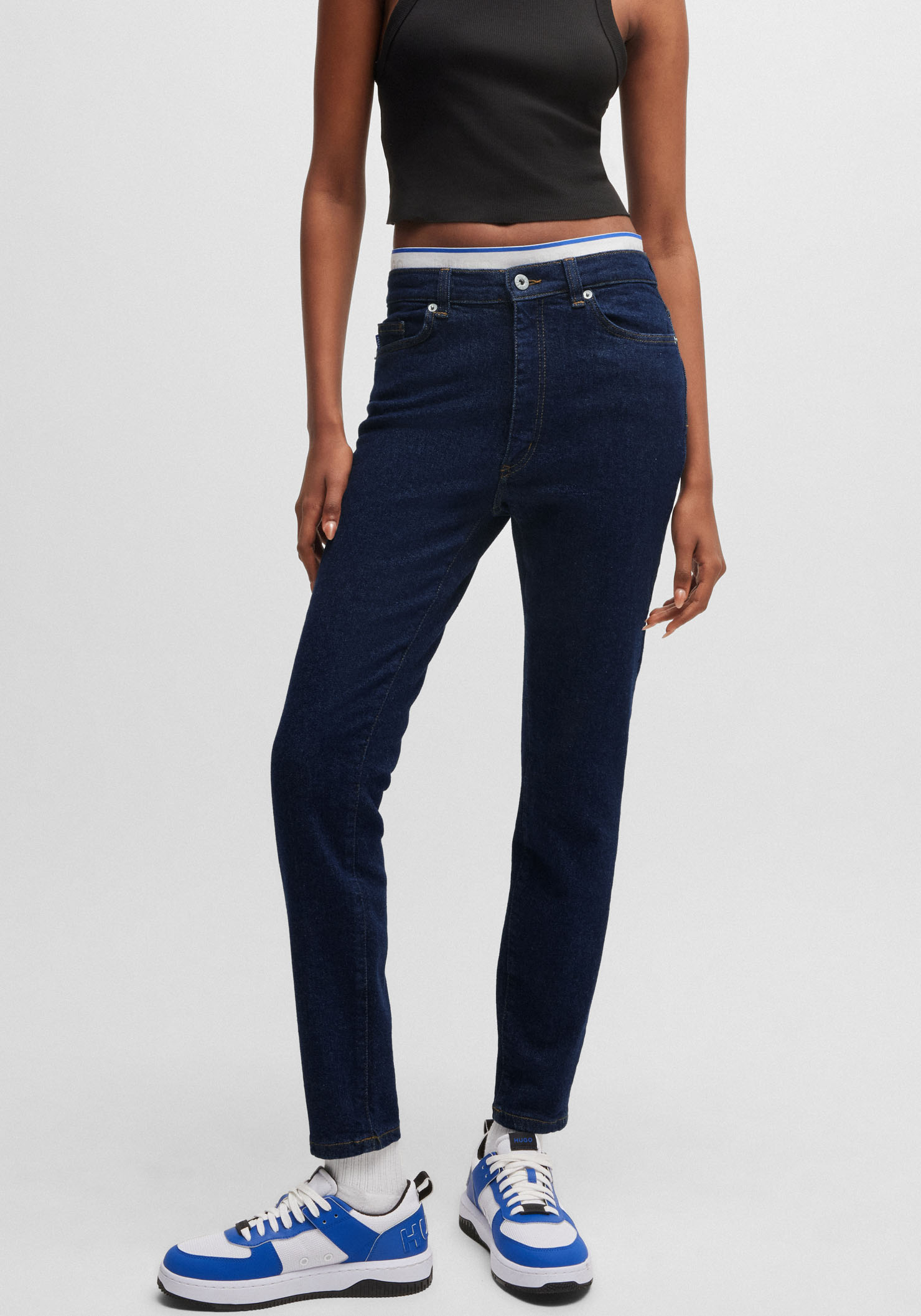 HUGO Blue Skinny-fit-Jeans »Malu«, Skinny Fit mit mittlerer Leibhöhe HUGO Blue Skinny-fit-Jeans »Malu«, Skinny Fit mit mittlerer Leibhöhe von HUGO Blue