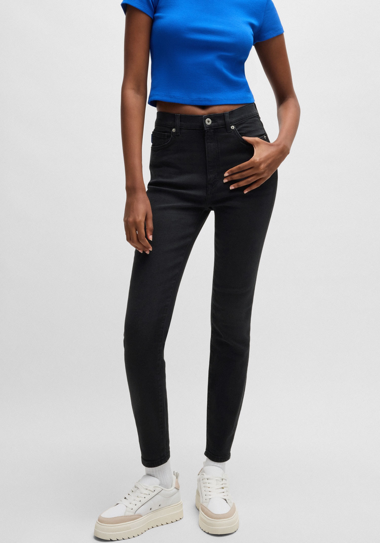 HUGO Blue Skinny-fit-Jeans »Malu«, Skinny Fit mit mittlerer Leibhöhe HUGO Blue Skinny-fit-Jeans »Malu«, Skinny Fit mit mittlerer Leibhöhe von HUGO Blue