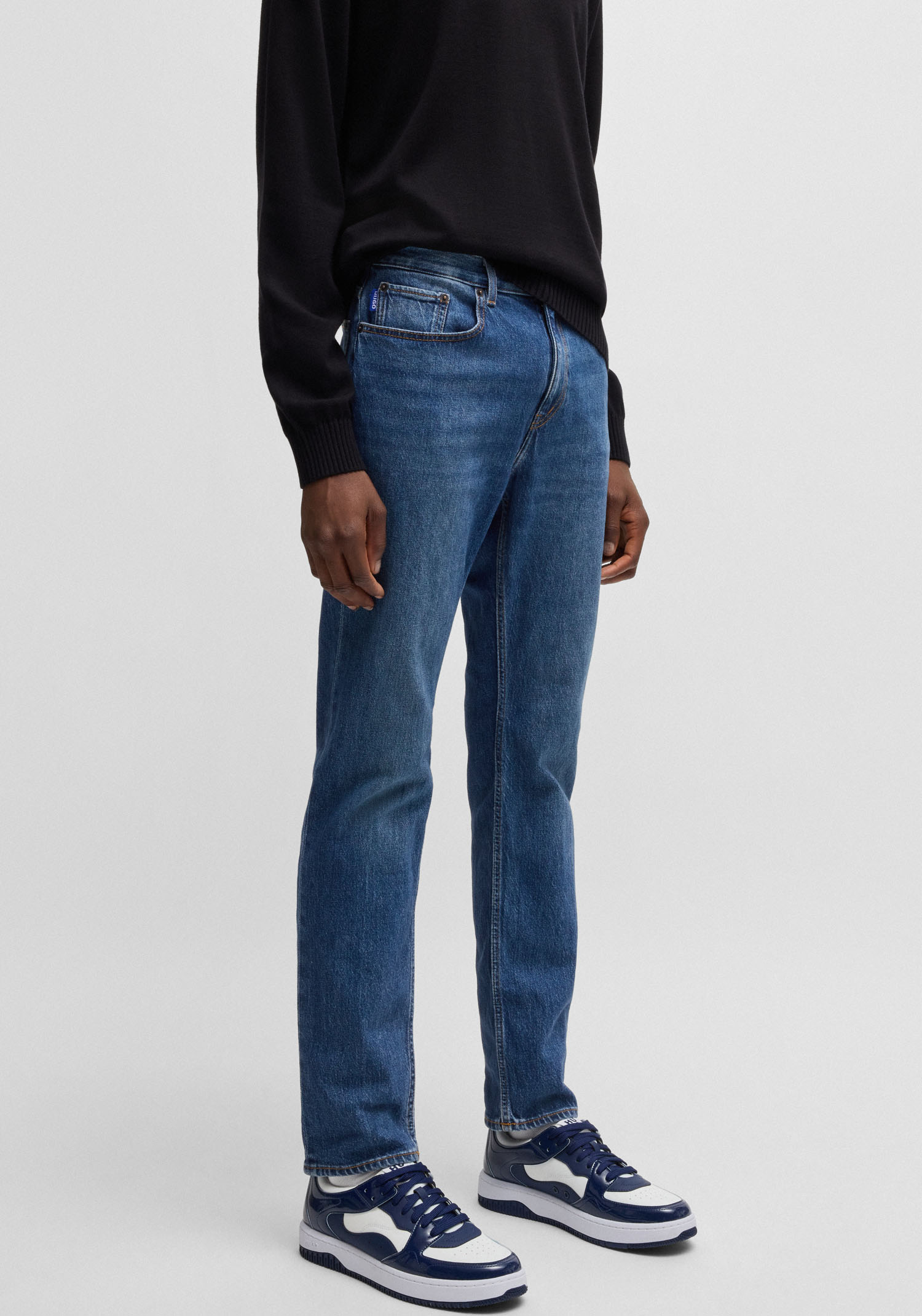 HUGO Blue Slim-fit-Jeans »Ash«, mit Stone-washed-Finish HUGO Blue Slim-fit-Jeans »Ash«, mit Stone-washed-Finish von HUGO Blue