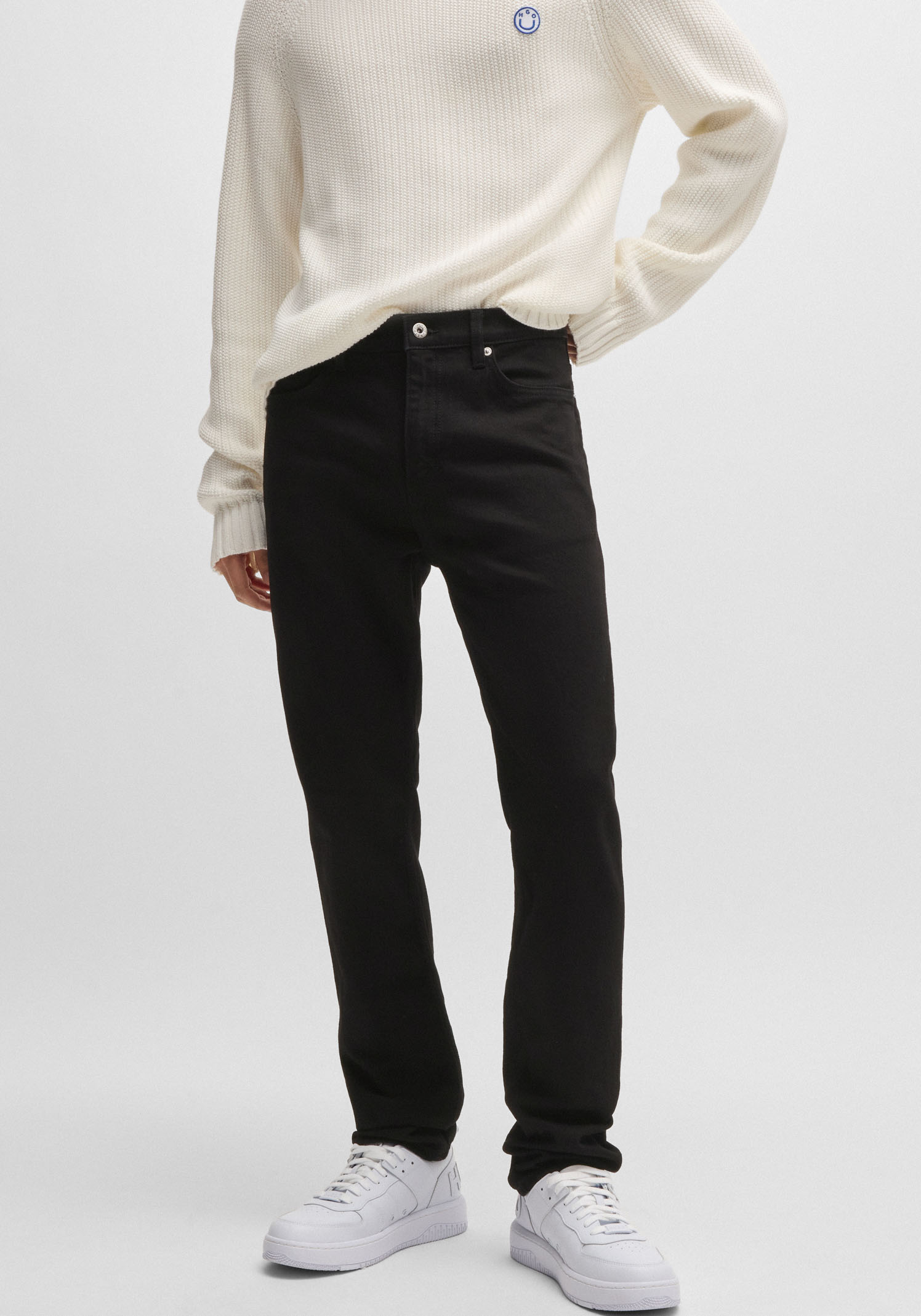 HUGO Blue Slim-fit-Jeans »Ash«, mit Stone-washed-Finish HUGO Blue Slim-fit-Jeans »Ash«, mit Stone-washed-Finish von HUGO Blue