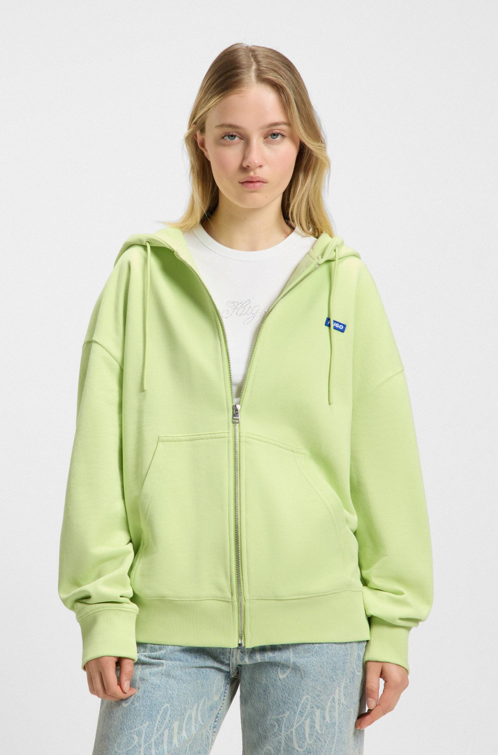 HUGO Blue Sweatjacke »Doa_B_2«, mit Kapuze, Logo-Badge HUGO Blue Sweatjacke »Doa_B_2«, mit Kapuze, Logo-Badge von HUGO Blue