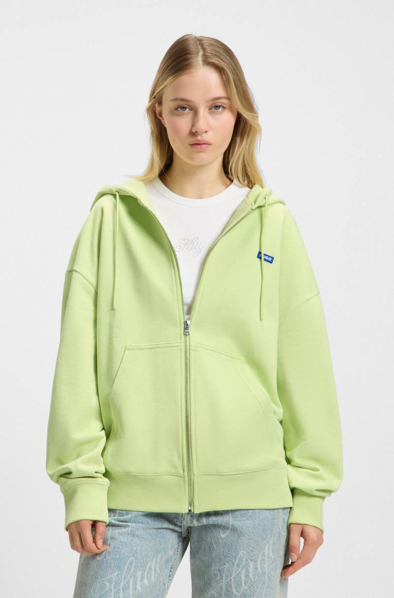 HUGO Blue Sweatjacke »Doa_B_2«, mit Kapuze, Logo-Badge von HUGO Blue