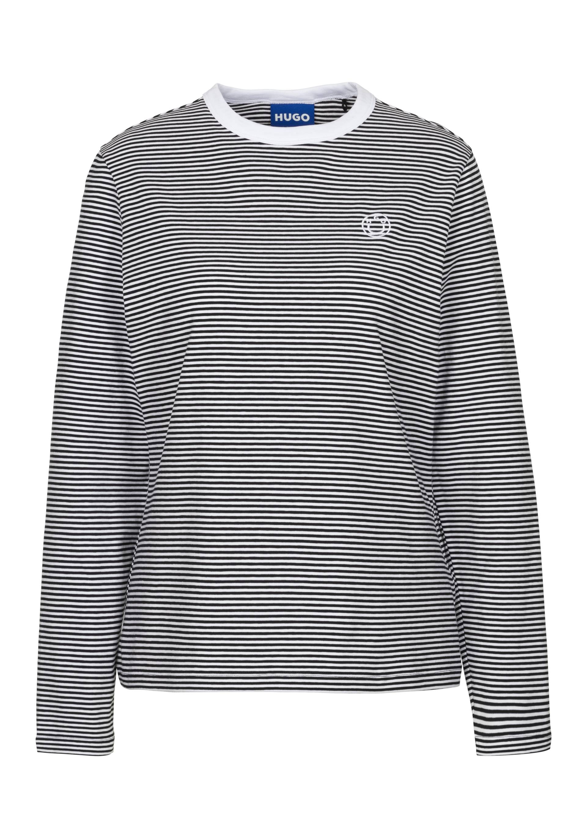 HUGO Blue Sweatshirt »Delessa_B_1«, mit Logoaufnäher HUGO Blue Sweatshirt »Delessa_B_1«, mit Logoaufnäher von HUGO Blue
