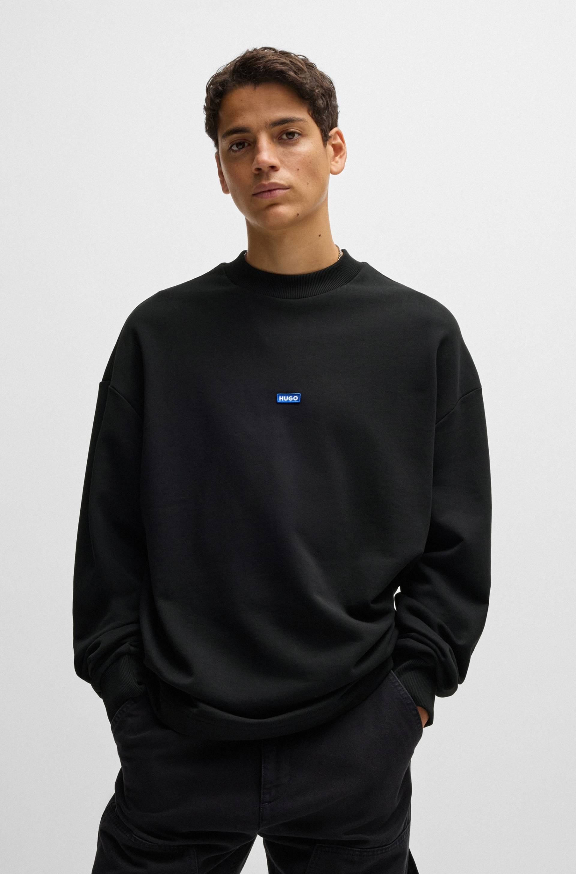 HUGO Blue Sweatshirt »Nedro«, mit Logo-Patch von HUGO Blue