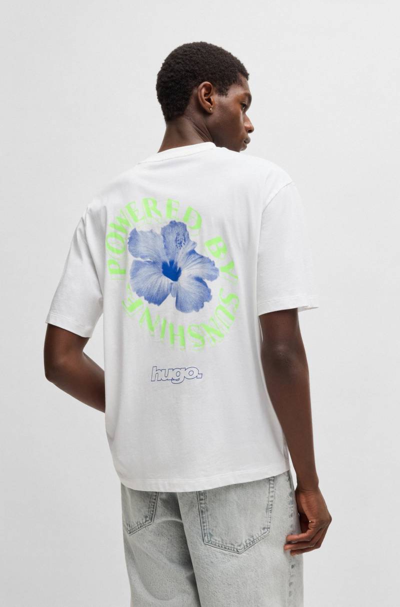 HUGO Blue T-Shirt »Napoka«, Unisex, mit Hugo-Rückendruck von HUGO Blue