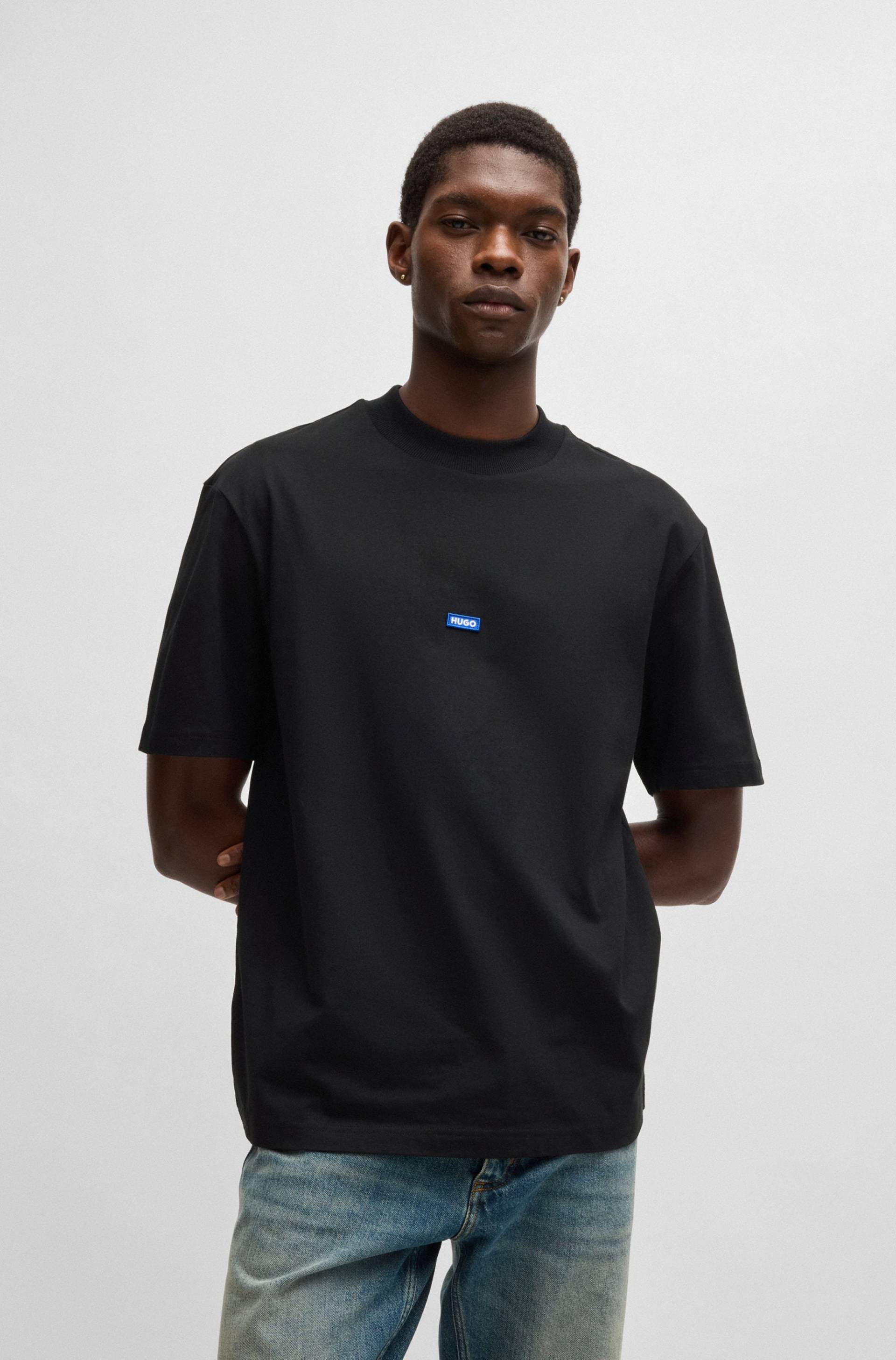 HUGO Blue T-Shirt »Nieros«, mit Logo-Patch HUGO Blue T-Shirt »Nieros«, mit Logo-Patch von HUGO Blue