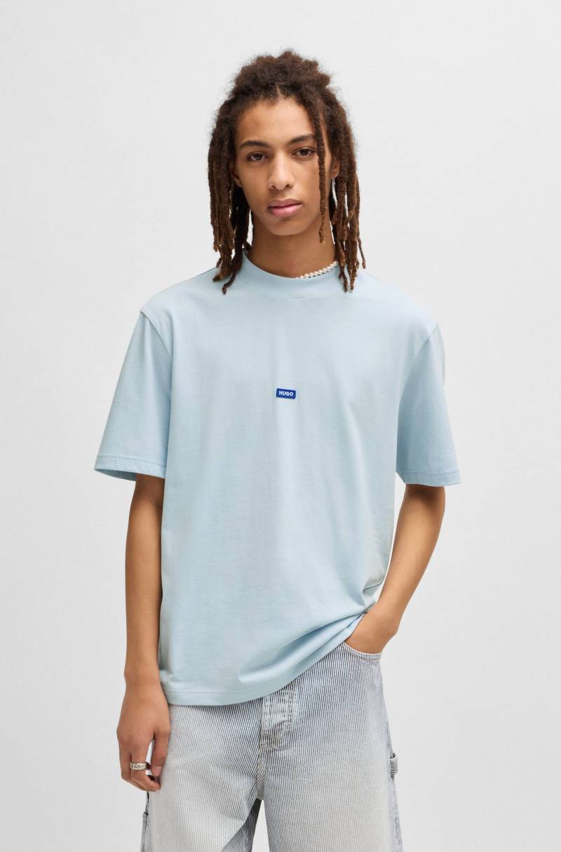 HUGO Blue T-Shirt »Nieros«, mit Logo-Patch von HUGO Blue