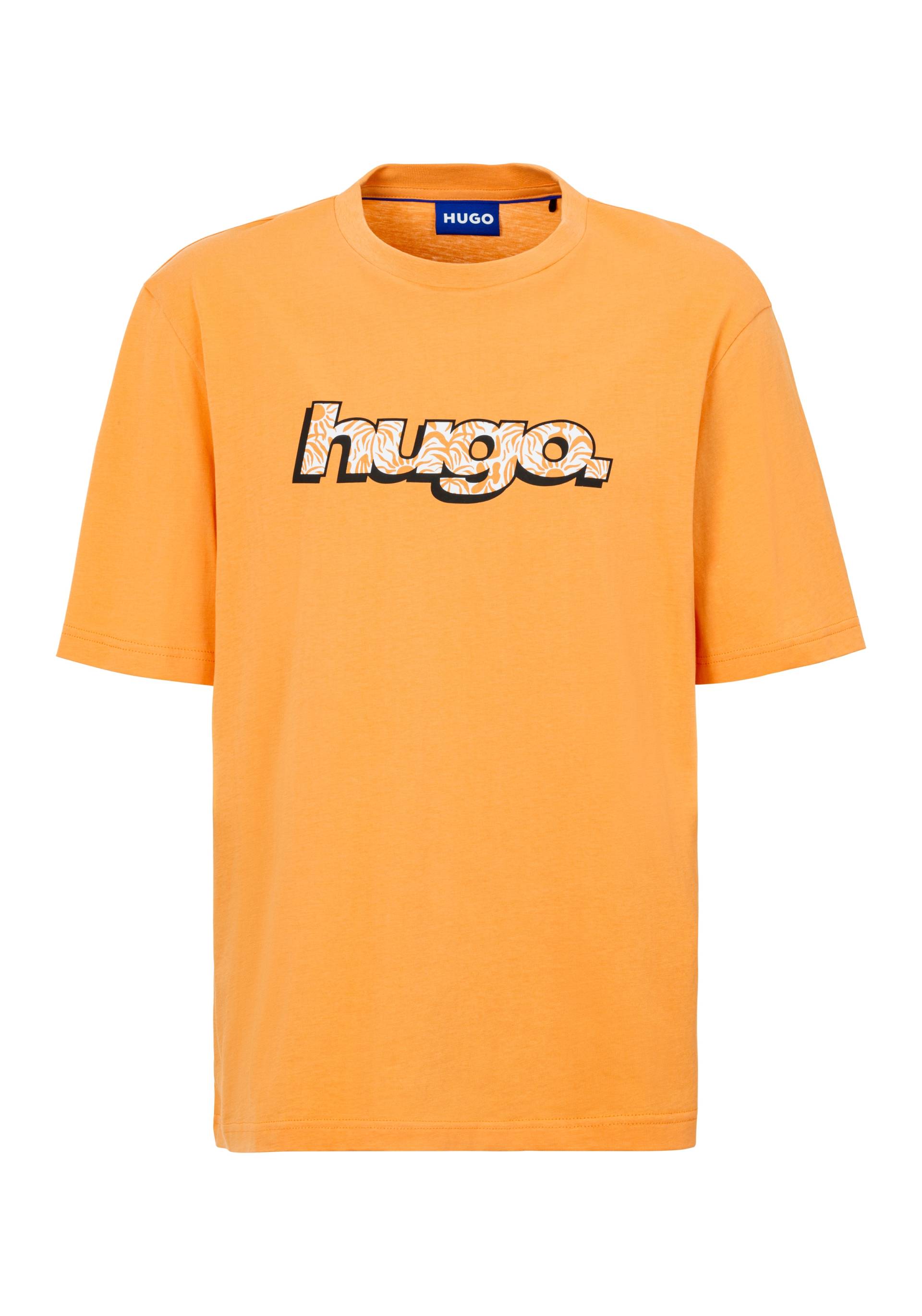 HUGO Blue T-Shirt »Nugibol«, mit grossem Logodruck HUGO Blue T-Shirt »Nugibol«, mit grossem Logodruck von HUGO Blue