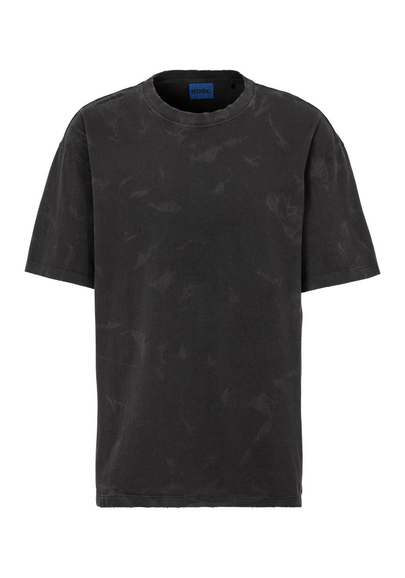 HUGO Blue T-Shirt »Nustroyo«, mit used-Details von HUGO Blue