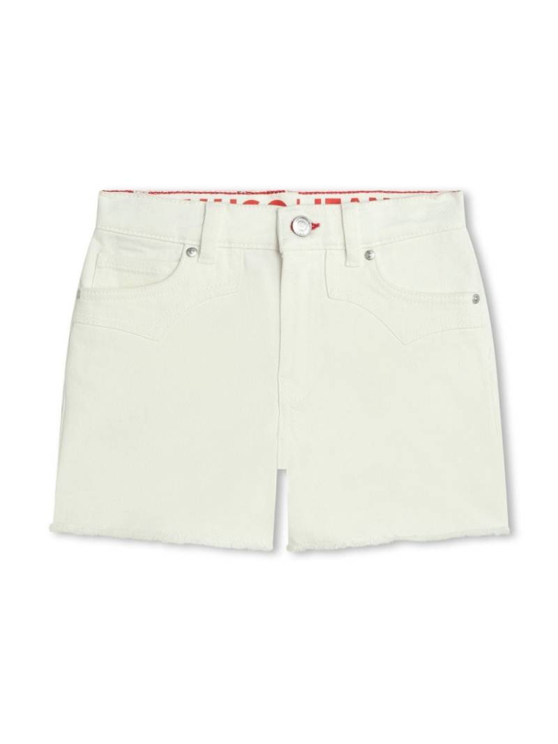 HUGO KIDS Fancy denim shorts - Neutrals von HUGO KIDS