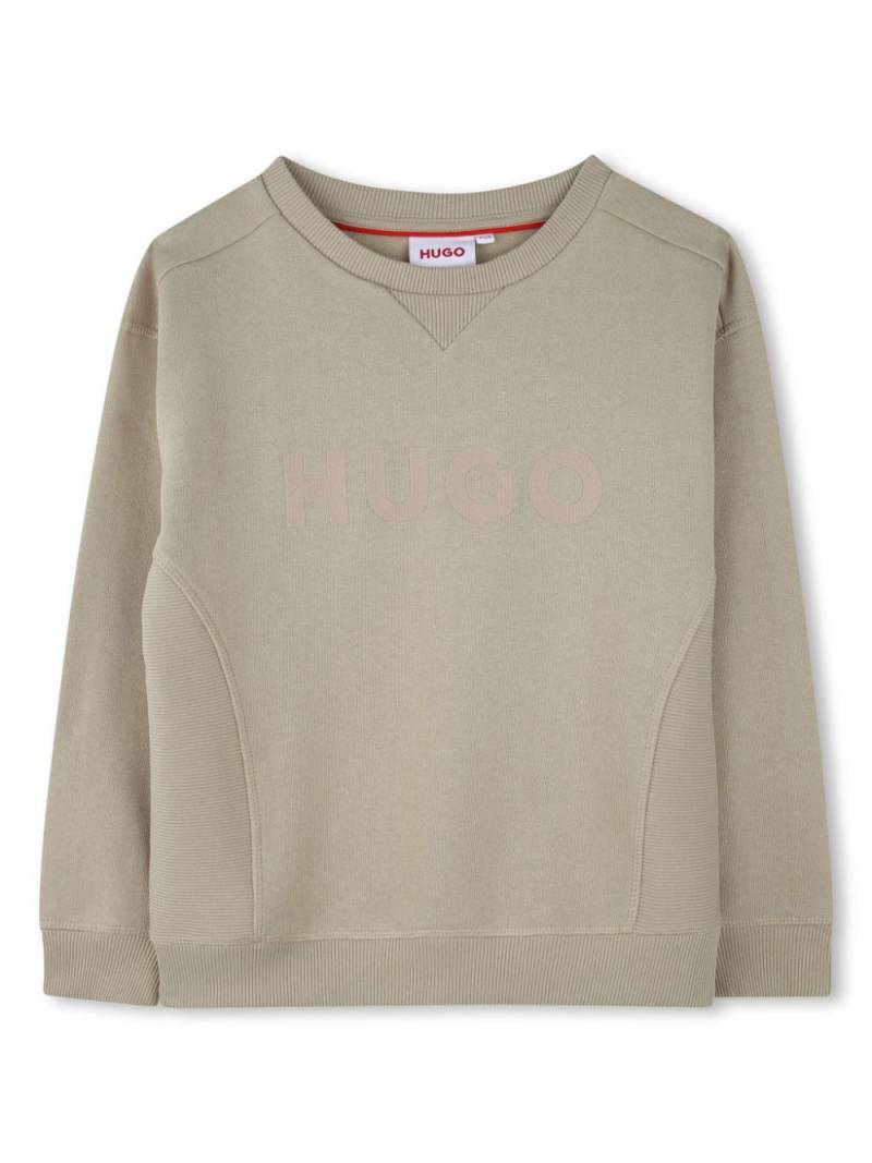 HUGO KIDS crew neck sweatshirt - Neutrals von HUGO KIDS