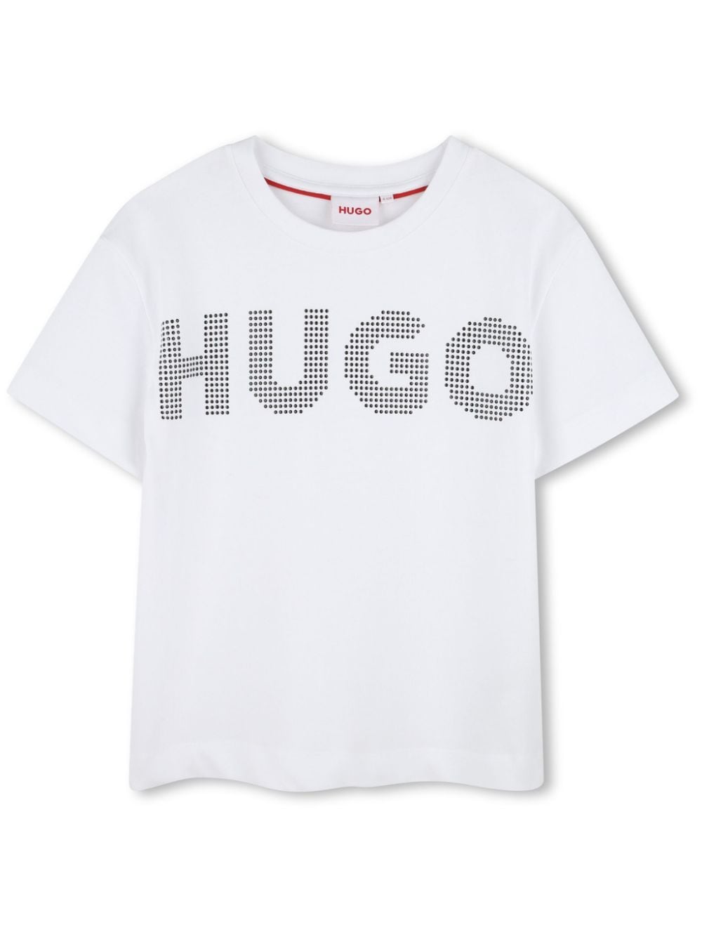 HUGO KIDS logo-embellished T-shirt - White von HUGO KIDS