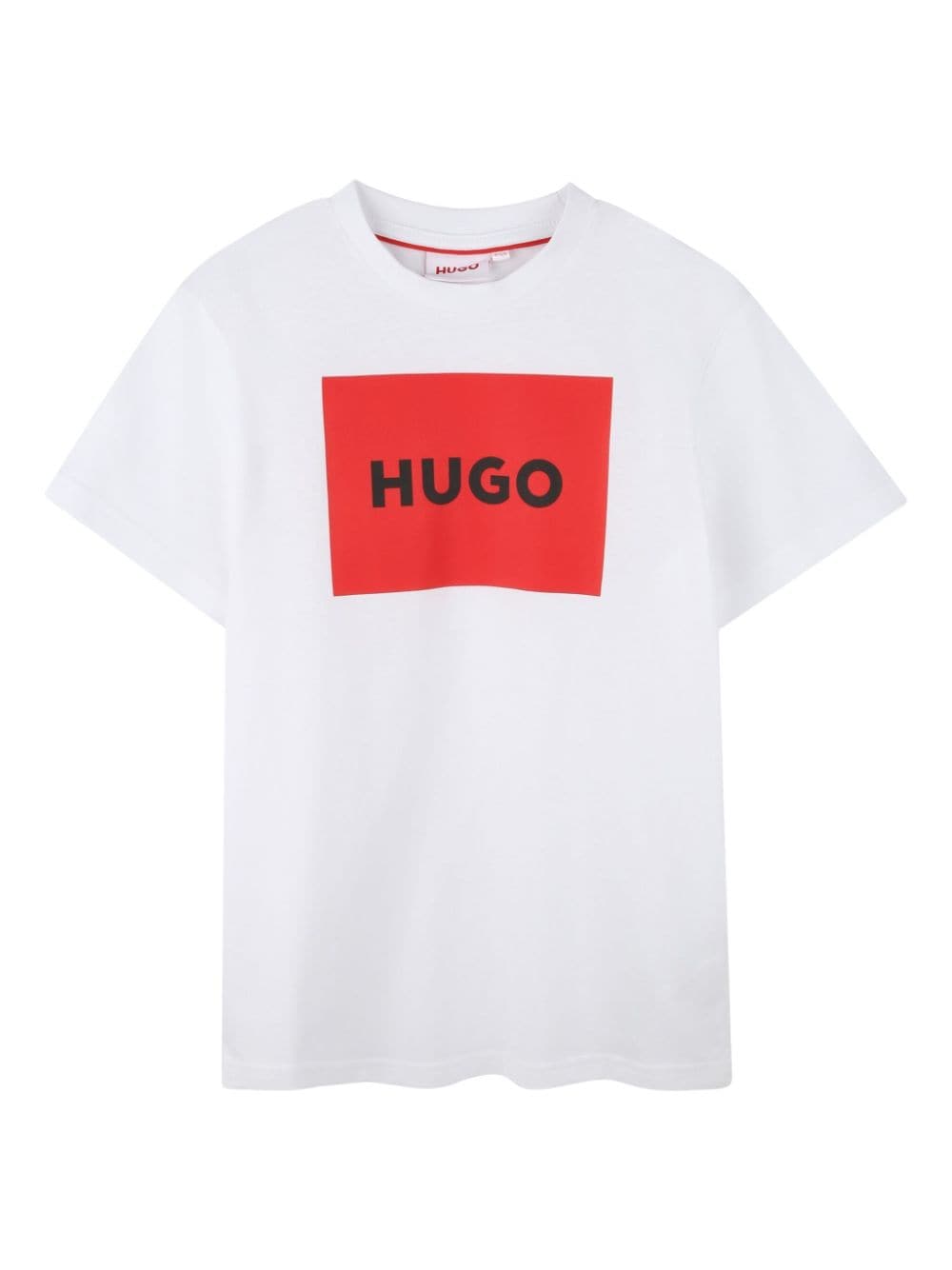 HUGO KIDS logo-print T-shirt - White von HUGO KIDS