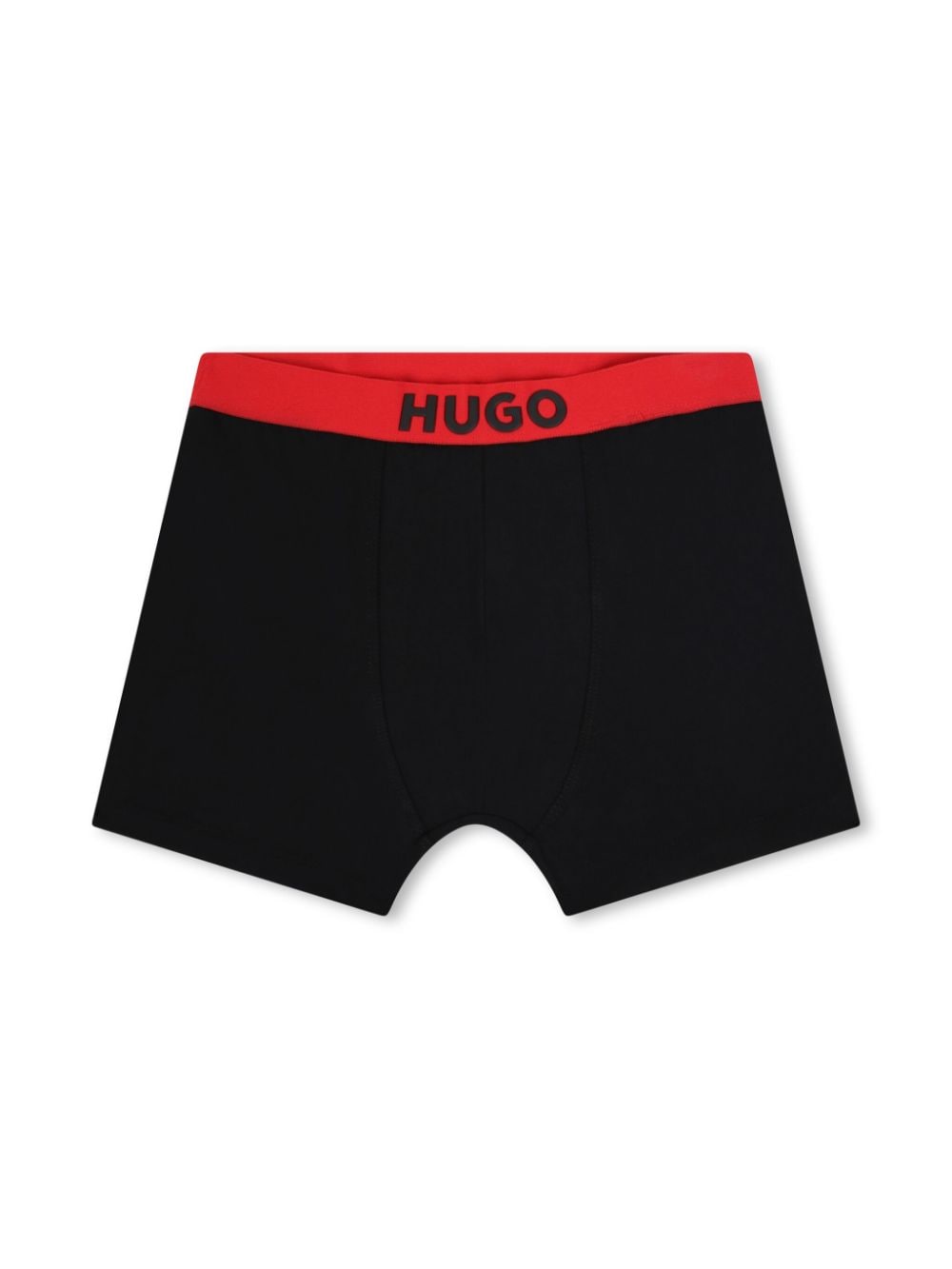 HUGO KIDS logo-print boxers (set of two) - Red von HUGO KIDS