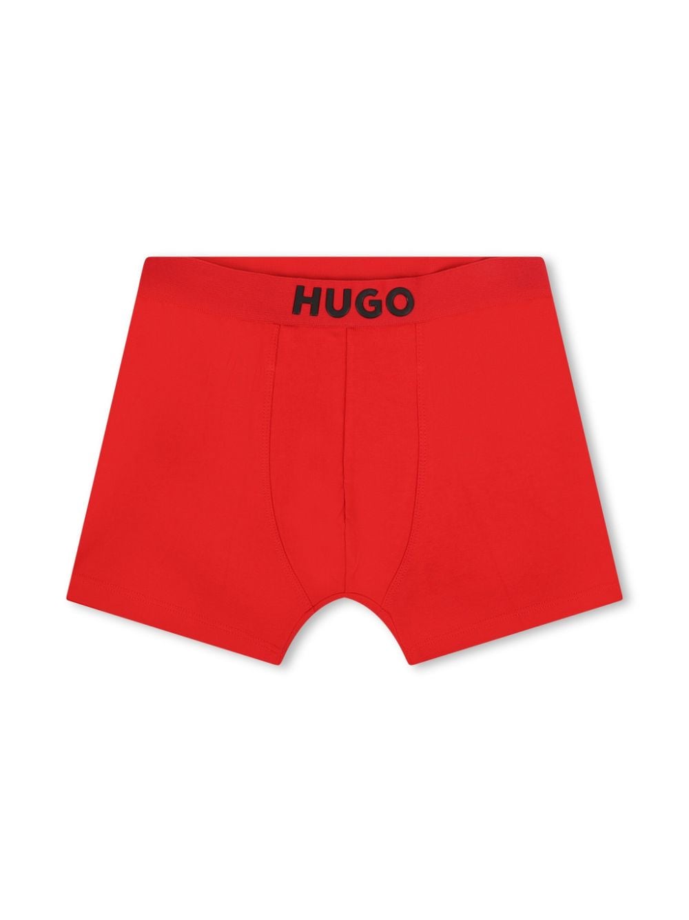 HUGO KIDS logo-print boxers (set of two) - Red von HUGO KIDS