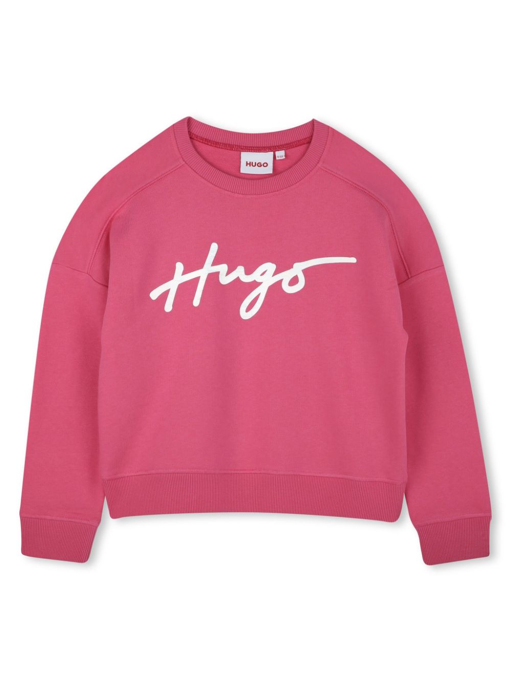 HUGO KIDS logo-print sweatshirt - Pink von HUGO KIDS