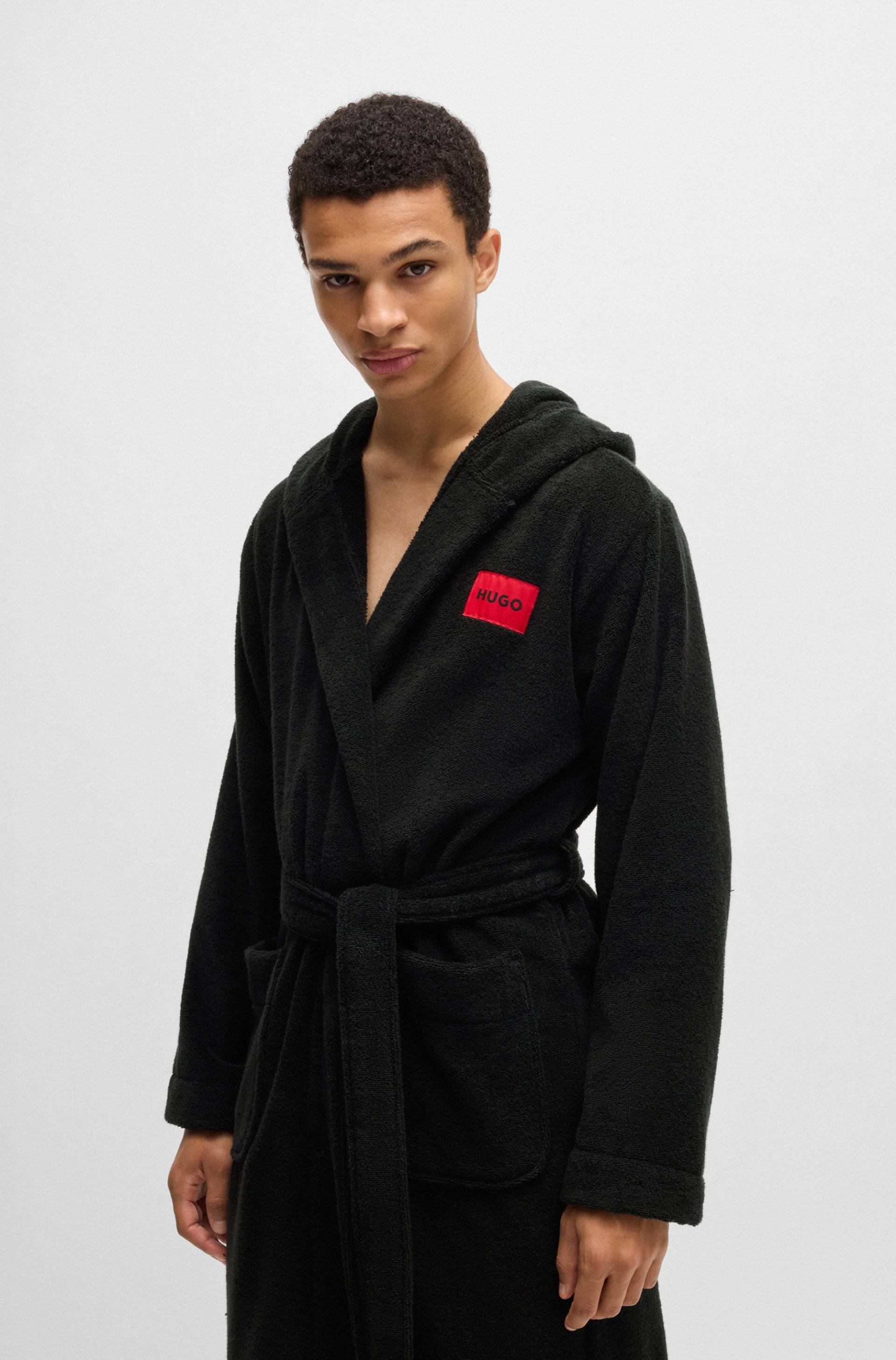 HUGO Underwear Bademantel »Terry Gown Hooded«, mit Kapuze & kontrastfarbenen Logo HUGO Underwear Bademantel »Terry Gown Hooded«, mit Kapuze & kontrastfarbenen Logo von HUGO Underwear