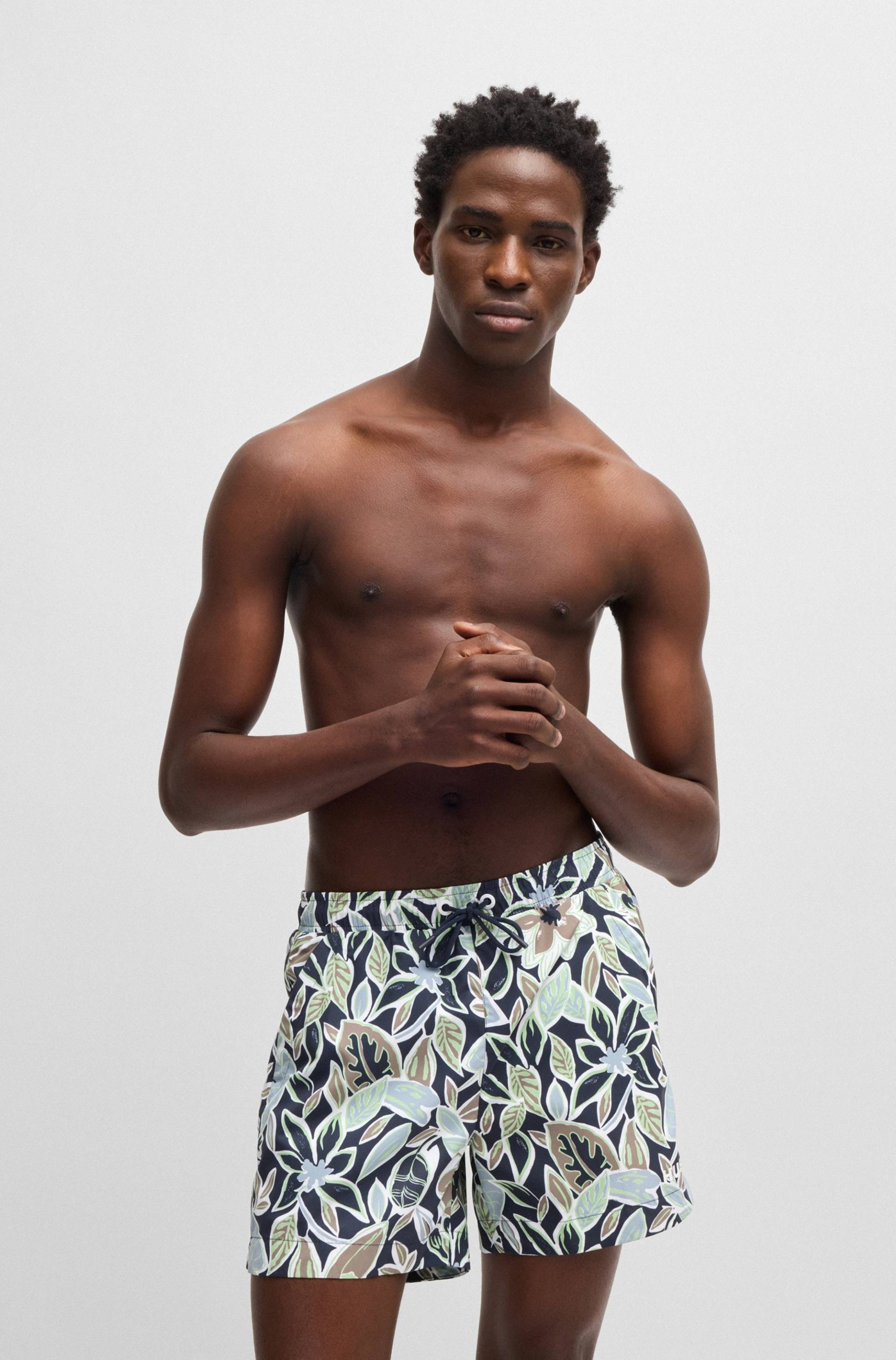 HUGO Underwear Badeshorts »CALALA«, mit tropischen Muster von HUGO Underwear