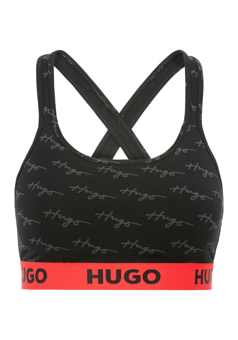 HUGO Underwear Bralette-BH »BRALETTE PAD SL DESI«, mit kontrastfarbenem Logobund von HUGO Underwear