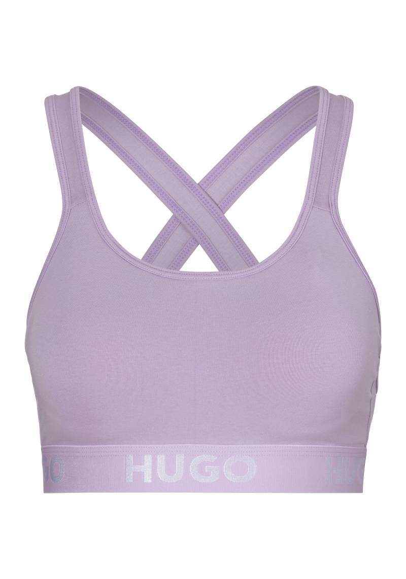 HUGO Underwear Bralette-BH »BRALETTE PADDED SPOR«, mit HUGO Logo auf dem Bund von HUGO Underwear