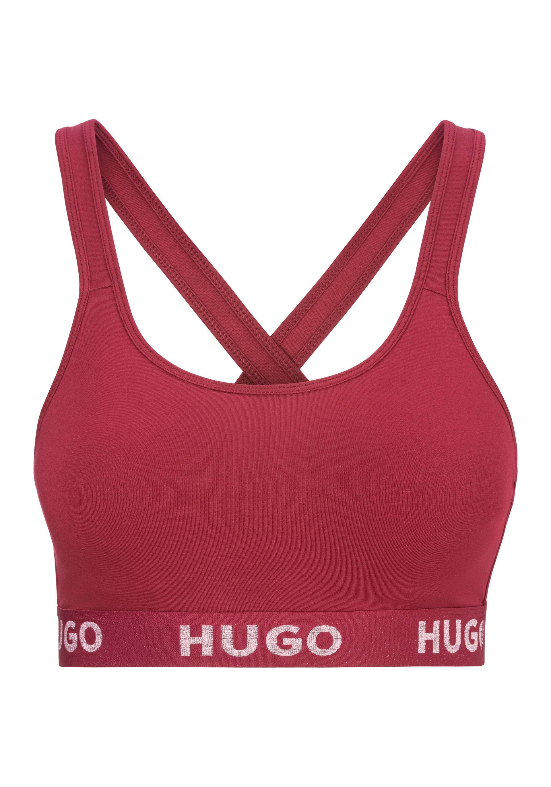 HUGO Underwear Bralette-BH »BRALETTE PADDED SPOR«, mit HUGO Logo auf dem Bund HUGO Underwear Bralette-BH »BRALETTE PADDED SPOR«, mit HUGO Logo auf dem Bund von HUGO Underwear