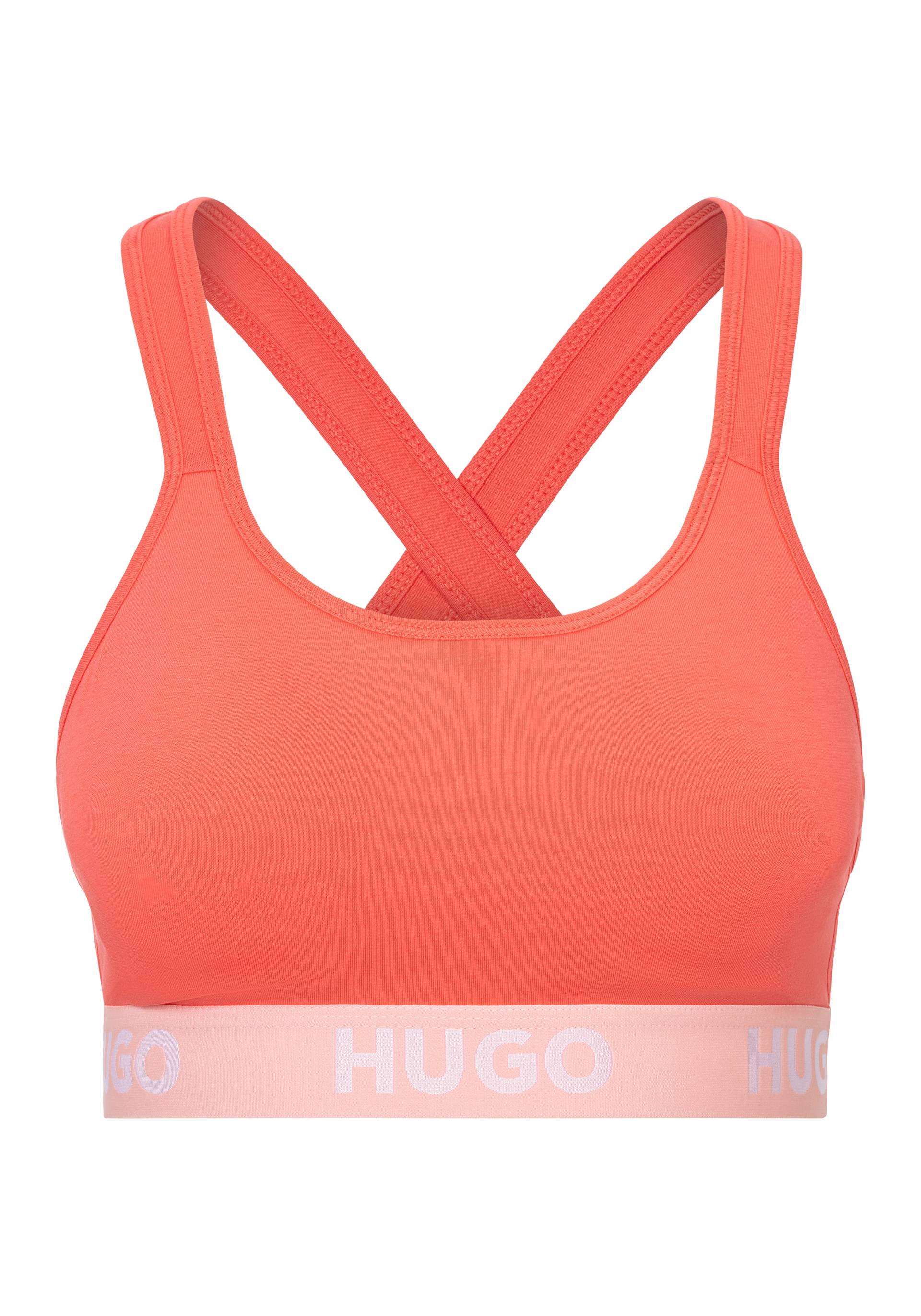 HUGO Underwear Bralette-BH »BRALETTE PADDED SPOR«, mit HUGO Logo auf dem Bund von HUGO Underwear