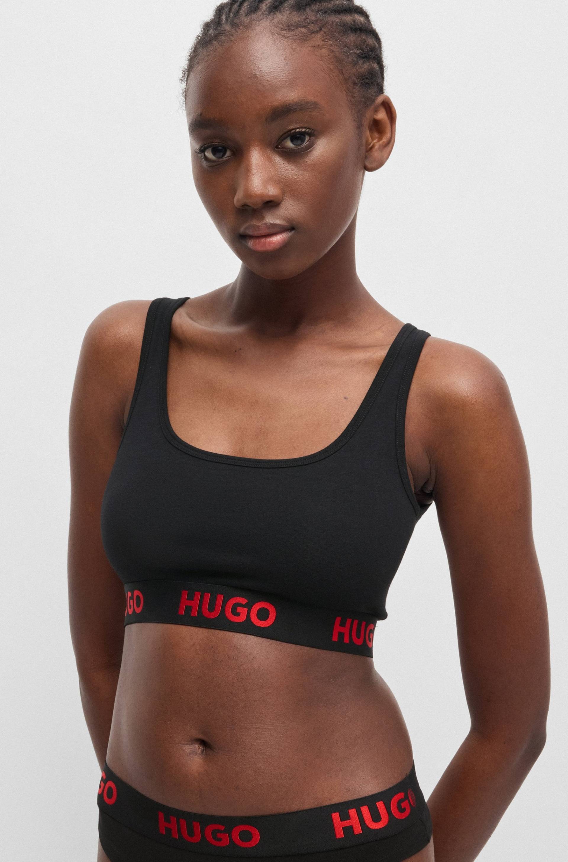 HUGO Underwear Bralette-BH »BRALETTE SPORTY LOGO«, mit elastischem Bund HUGO Underwear Bralette-BH »BRALETTE SPORTY LOGO«, mit elastischem Bund von HUGO Underwear