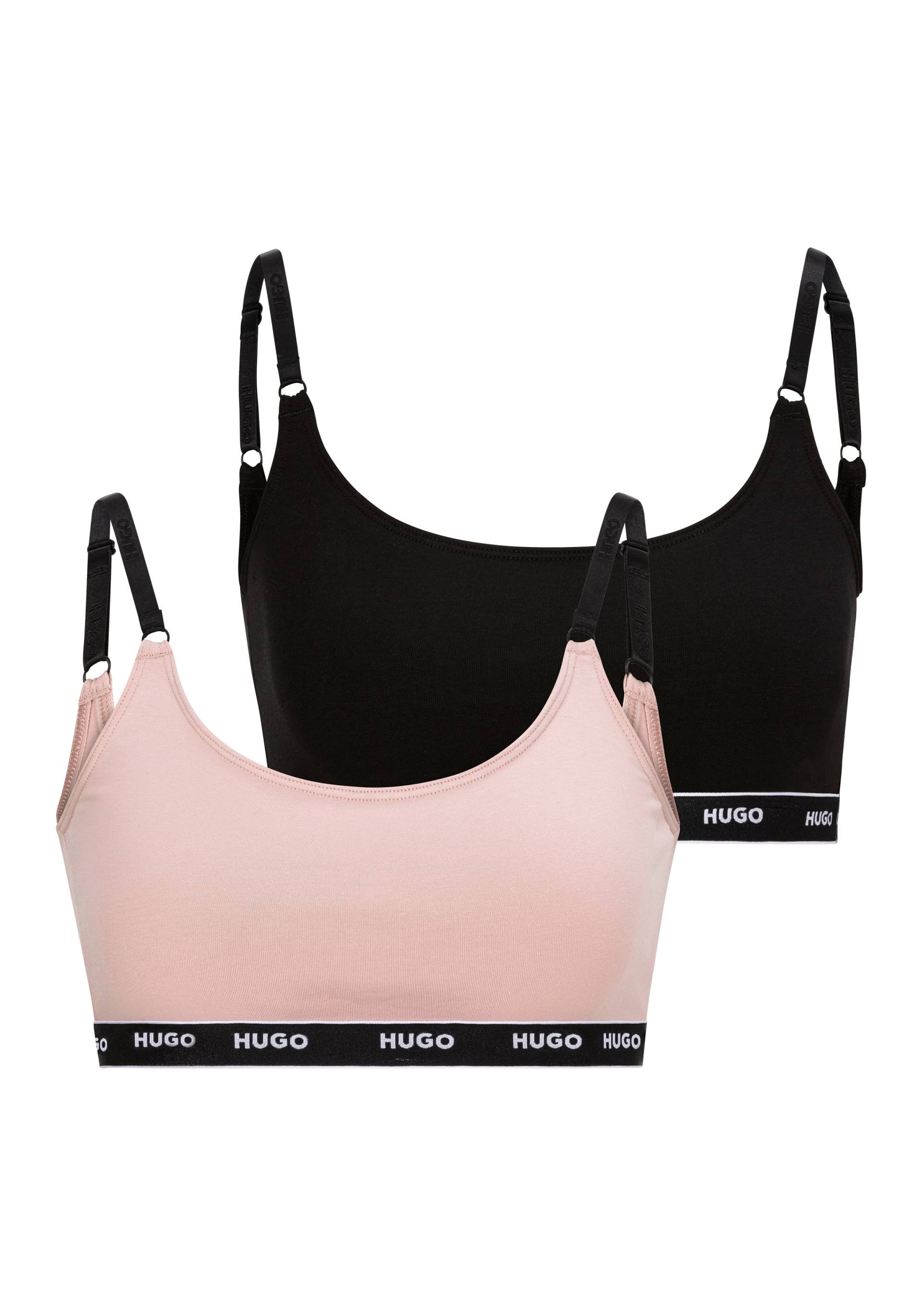 HUGO Underwear Bralette-BH »TWIN BRALETTE STRIPE«, mit verstellbaren Logo-Trägern von HUGO Underwear