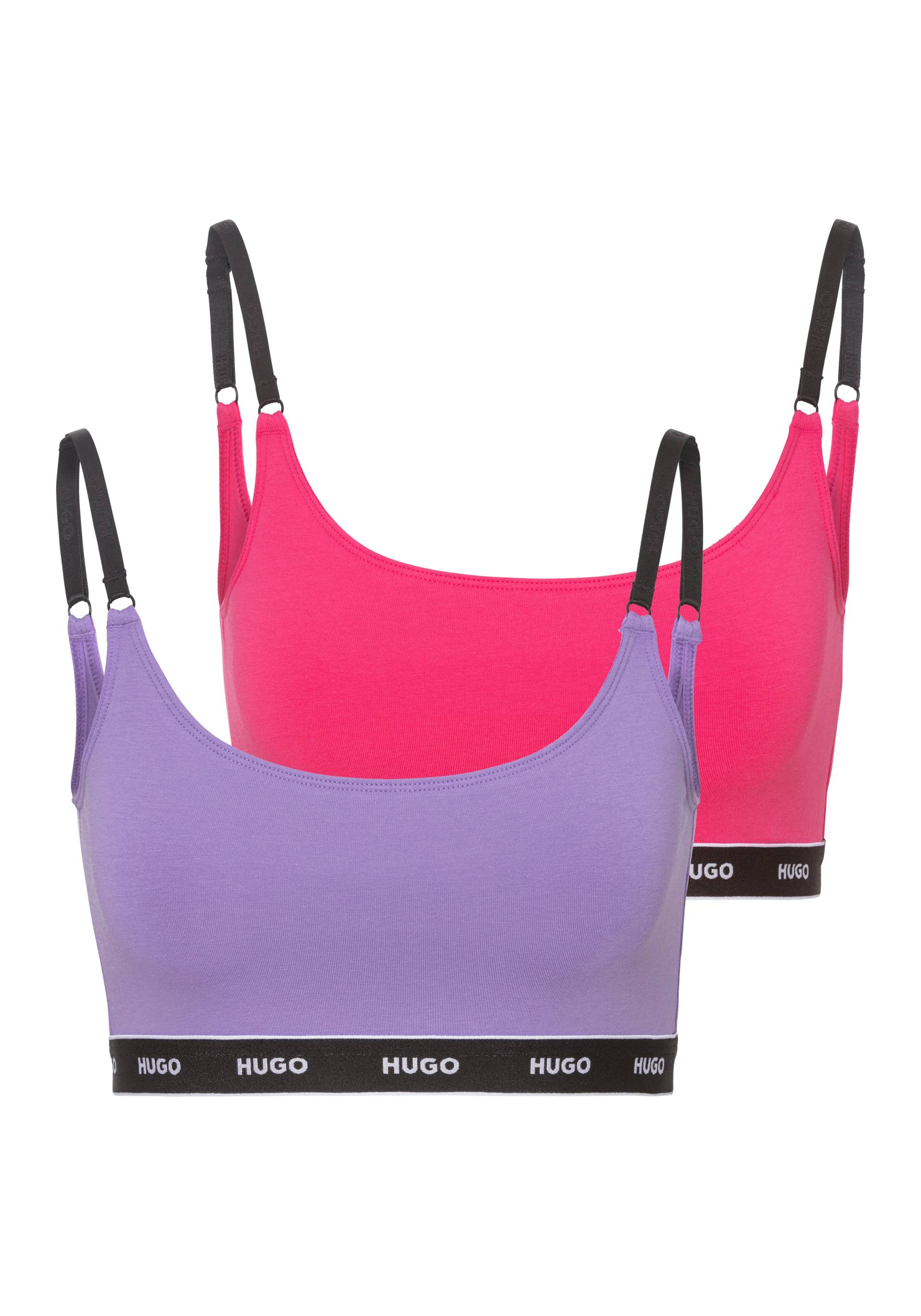 HUGO Underwear Bralette-BH »TWIN BRALETTE STRIPE«, mit elastischem Bund von HUGO Underwear