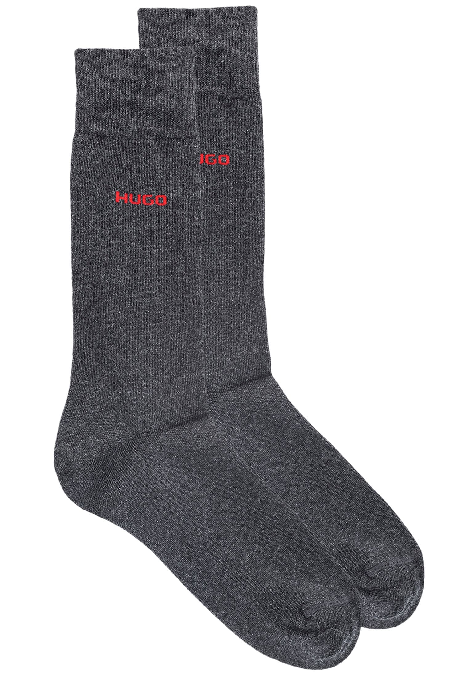 HUGO Underwear Businesssocken »2P RS UNI CC«, (Packung, 2 Paar, 2er Pack), mit kontrastfarbenem HUGO Logo-Schriftzug von HUGO Underwear