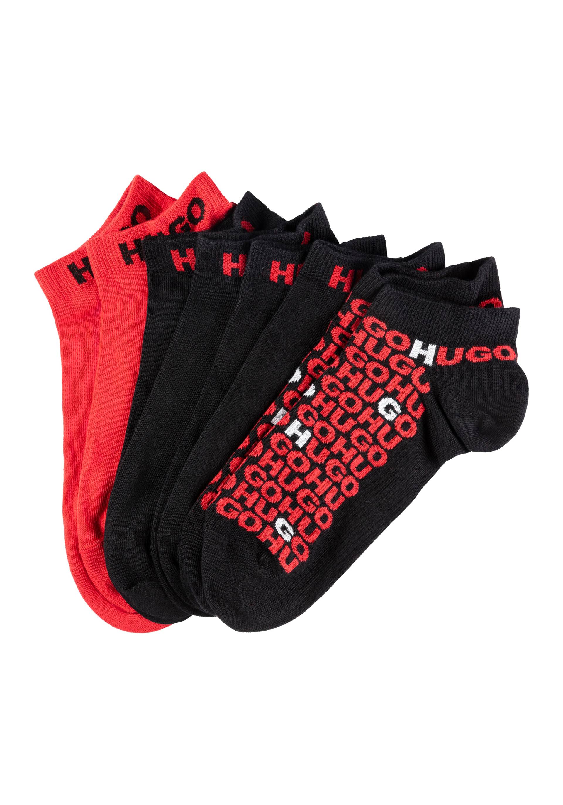 HUGO Underwear Freizeitsocken, (Set, 4), elastisch von HUGO Underwear