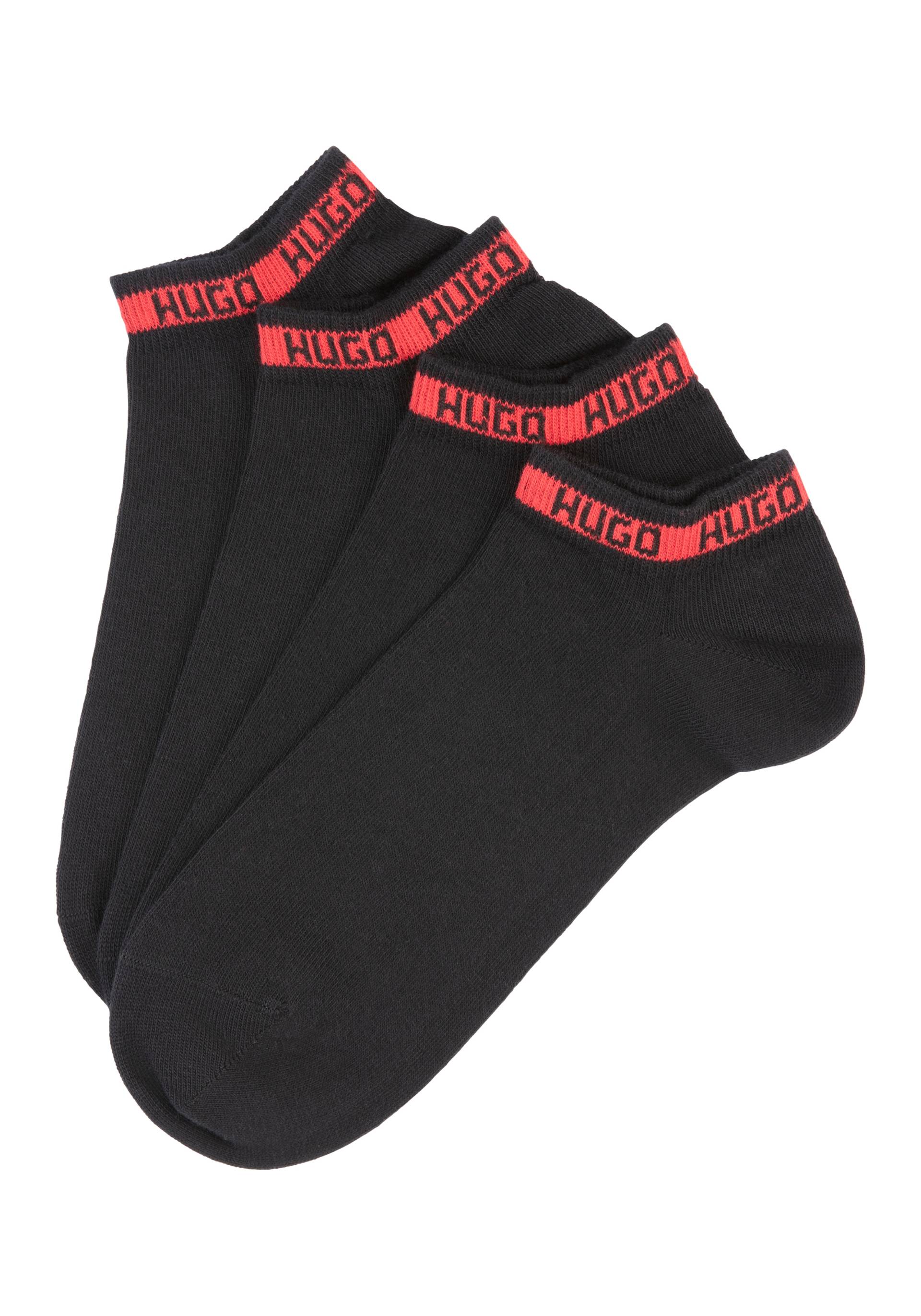 HUGO Underwear Freizeitsocken »2P AS TAPE CC«, (Packung, 2er Pack), mit Logo