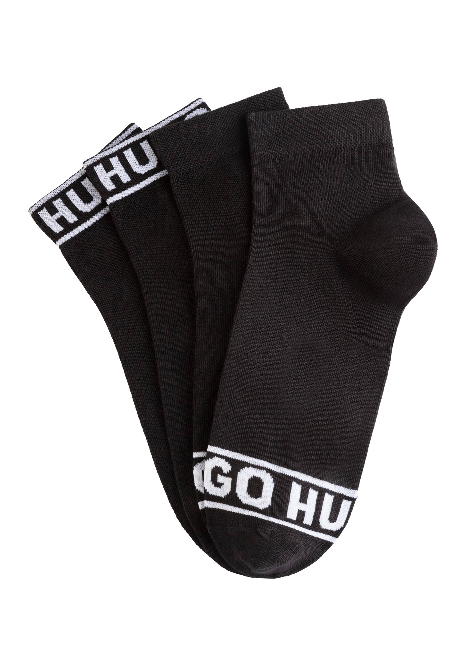 HUGO Underwear Freizeitsocken »2P SH LOGO CC W«, (Set, 2 Paar), mit Logobund von HUGO Underwear