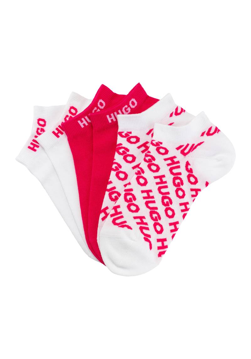 HUGO Underwear Freizeitsocken »3P AS UNI LOGO CC W«, mit HUGO-Logoschriftzügen von HUGO Underwear